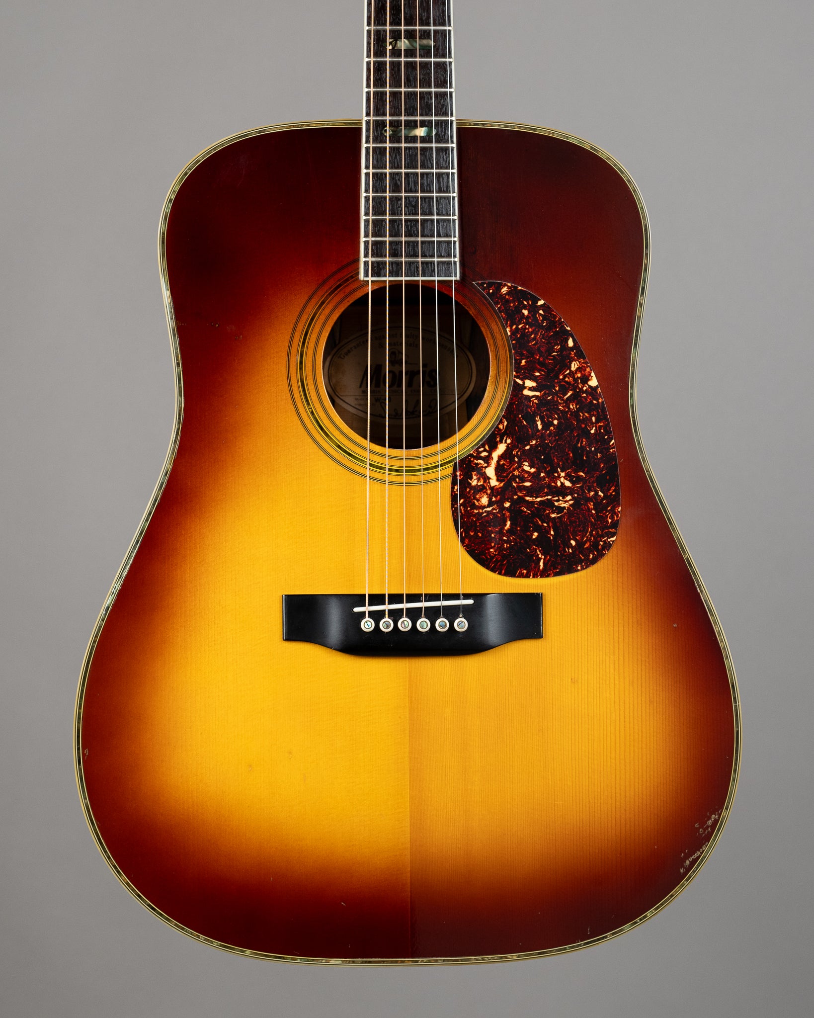 c1980s Morris W-40 'D-35 Style' (Japan, Shadetop)