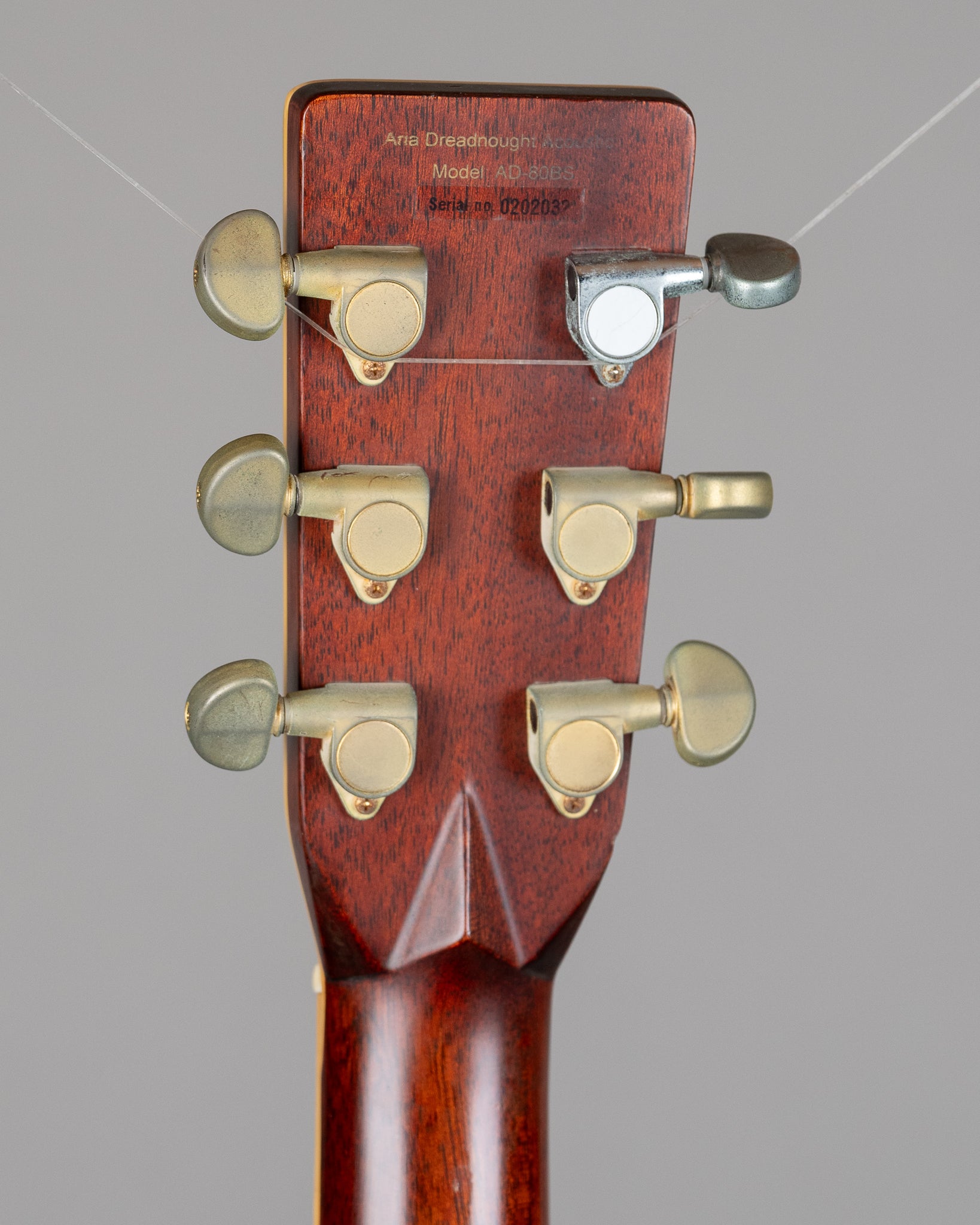 2002 Aria AD-80BS Dreadnought (China, Sunburst, All Solid)