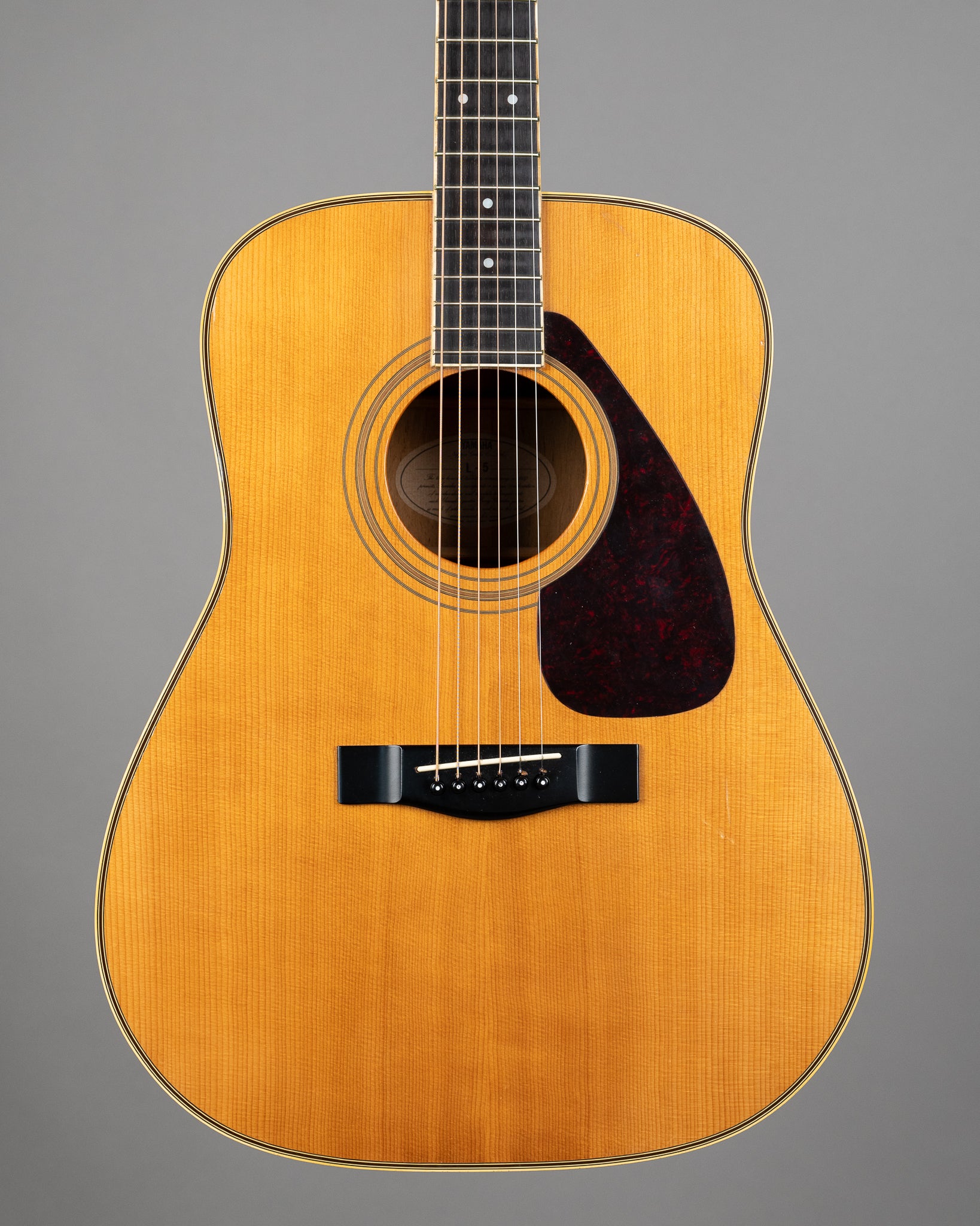 1980 Yamaha L-5 Acoustic (Japan, Natural Gloss, HSC)