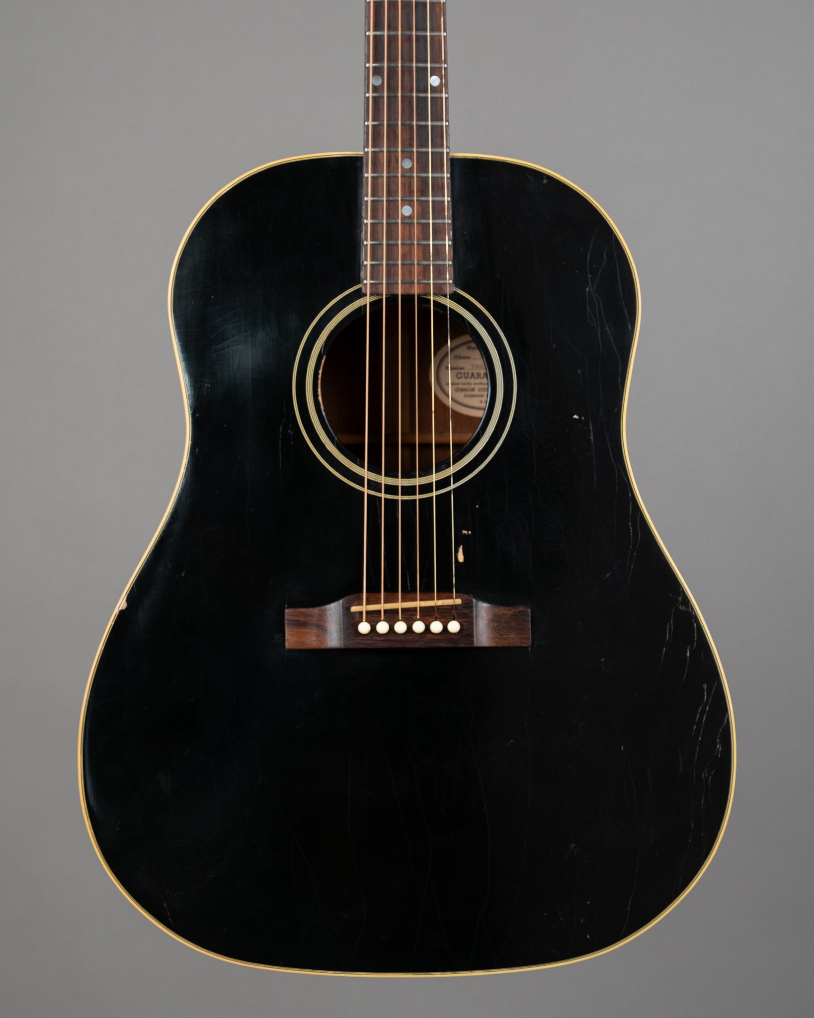 1991 Gibson J-45 (USA, Ebony, OHSC)