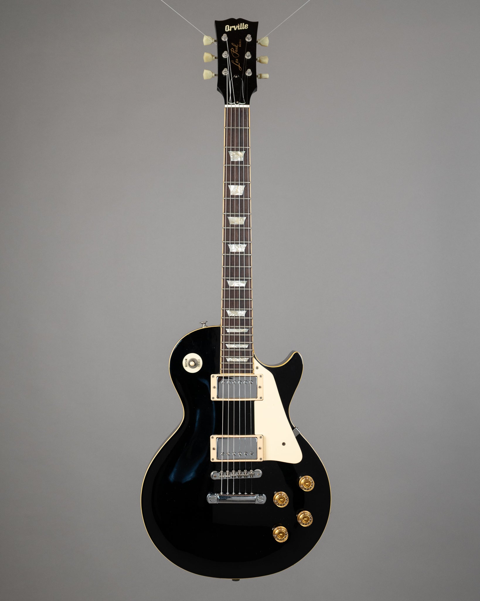 1990 Orville by Gibson LPS (Japan, Black, SKB HC)