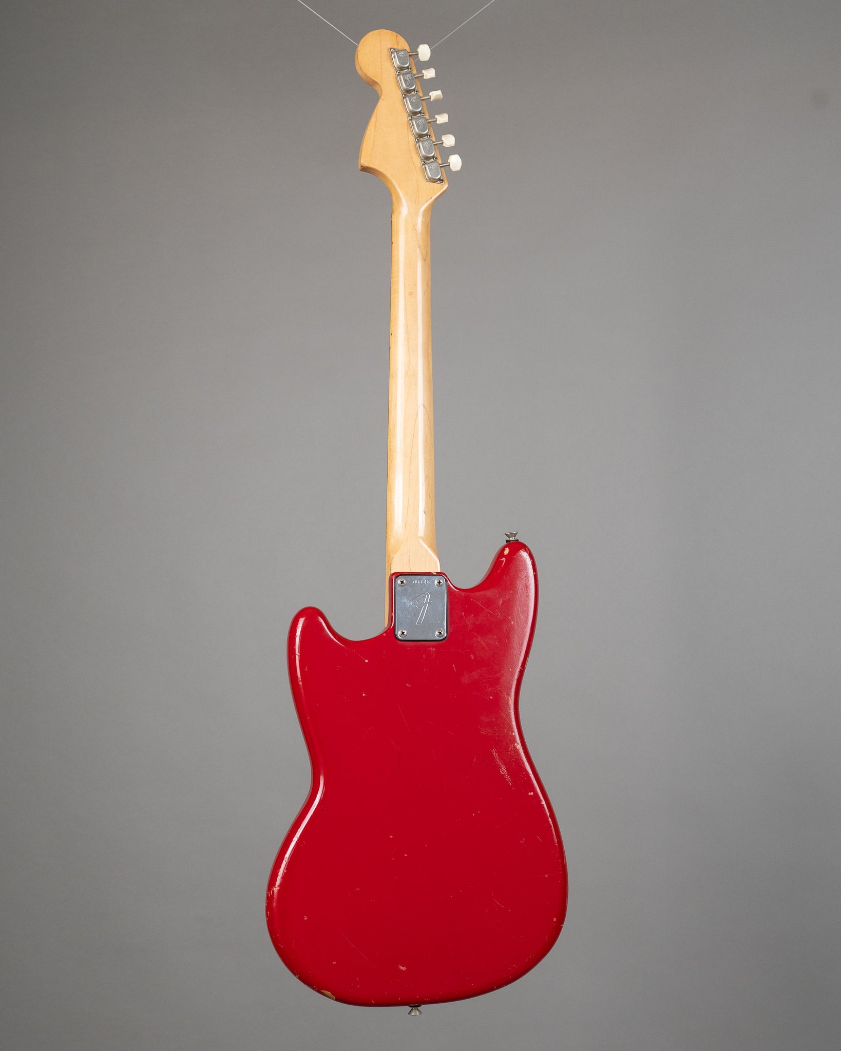 1974 Fender Musicmaster (USA, Dakota Red, HSC )
