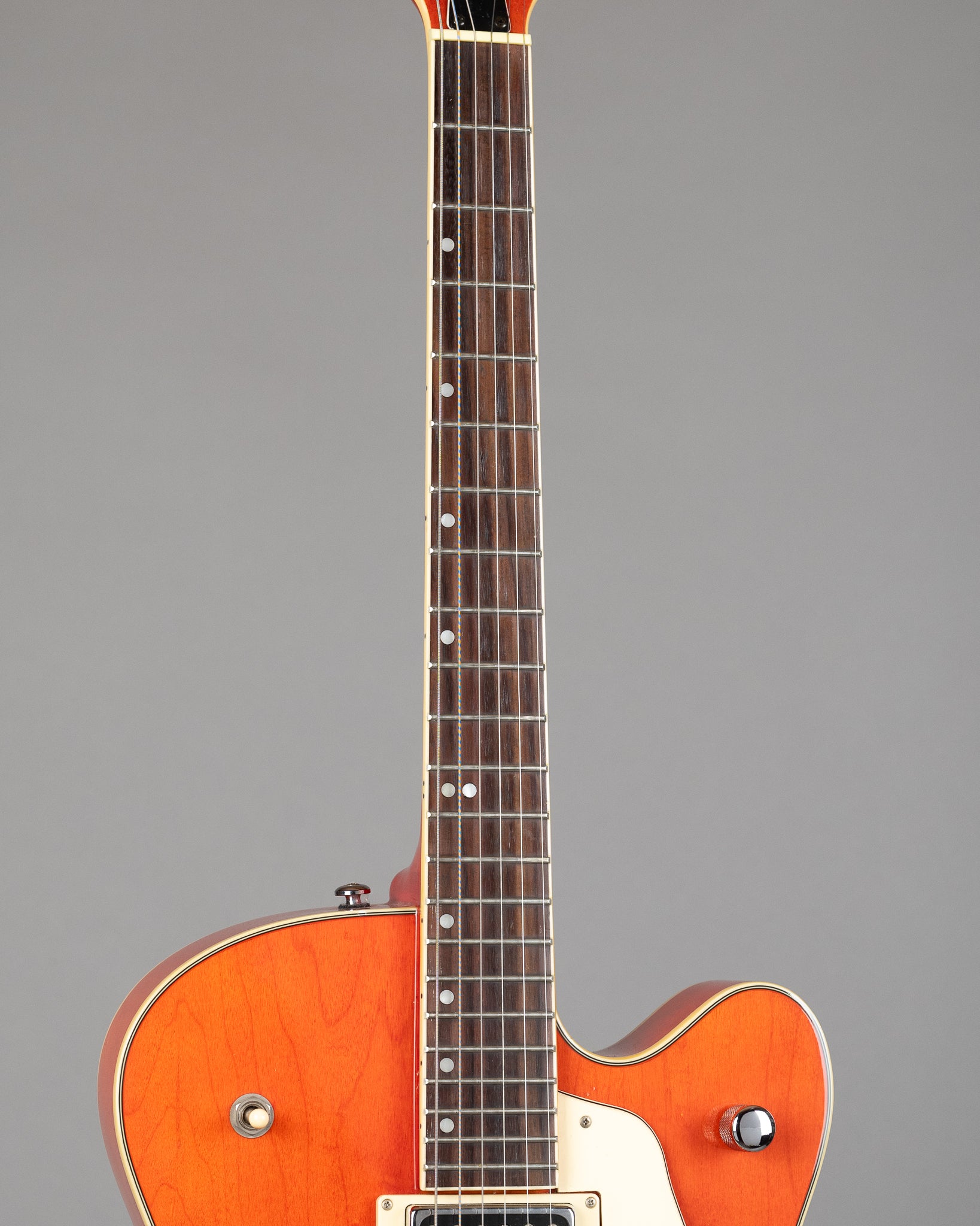 c1999 Aria FA-80 Archtop (Korea, Orange Stain, HSC)