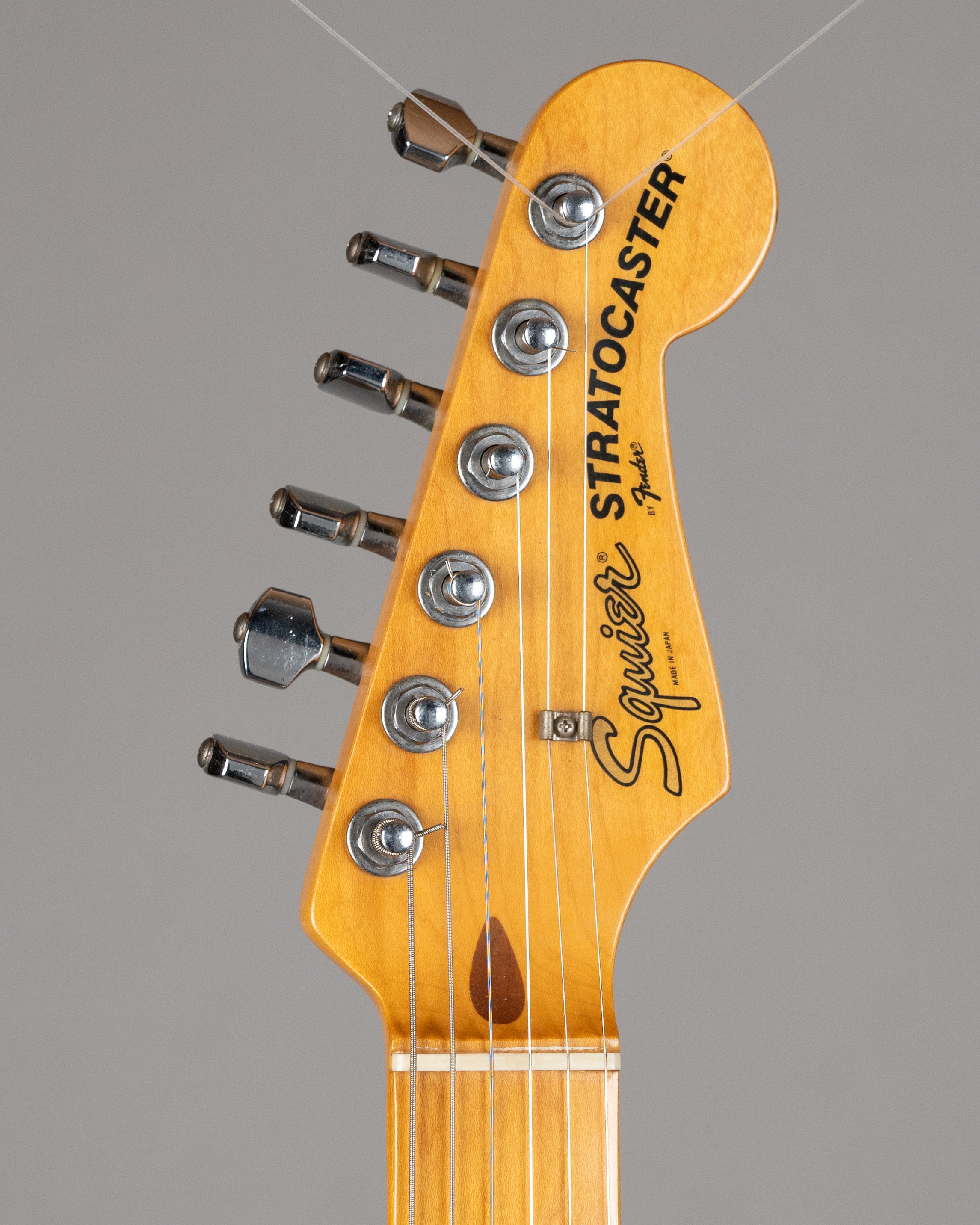 c1987 Squier Stratocaster (Japan, 2 Tone Sunburst, Gig Bag)