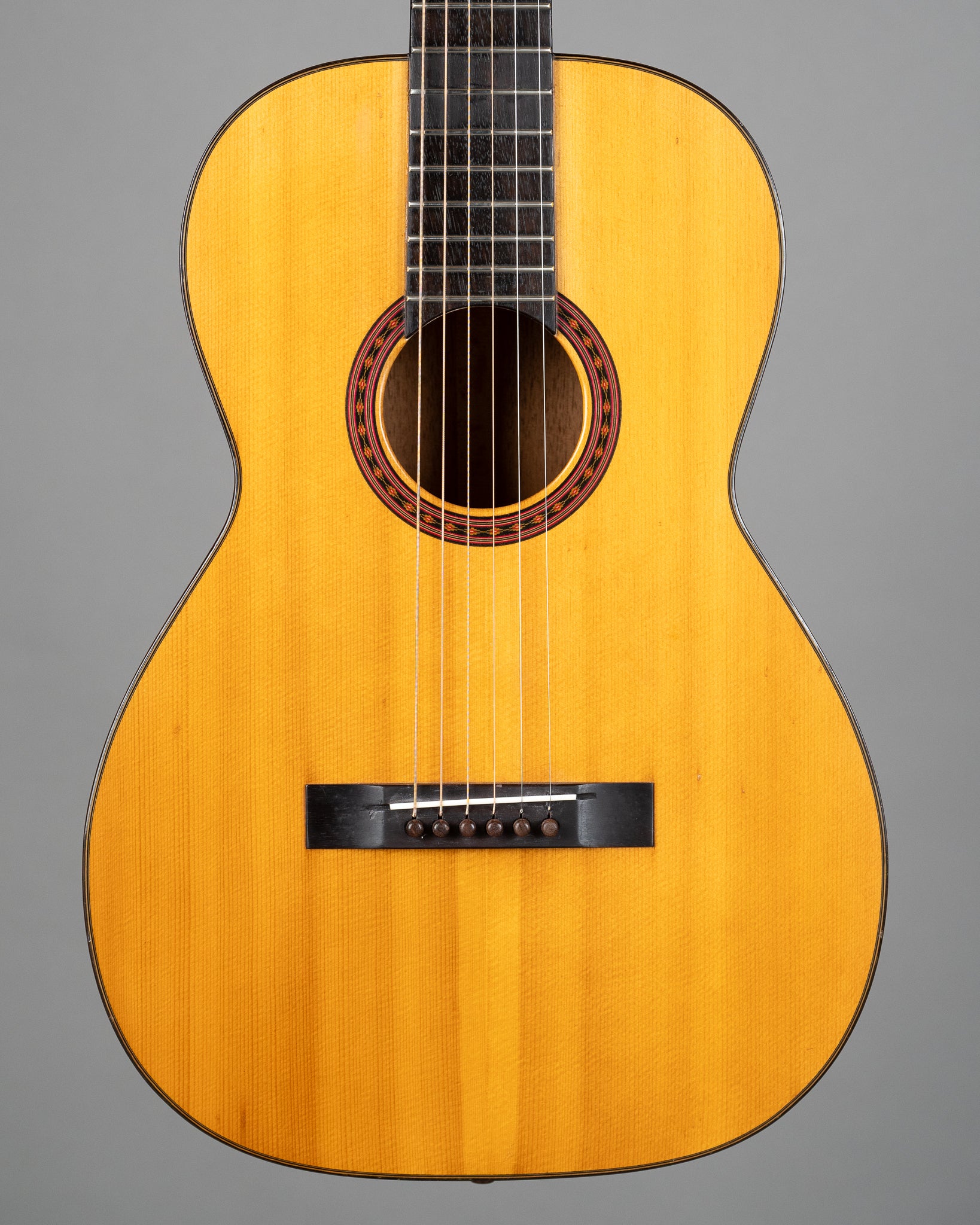 c1970s S Yairi YF-200 Acoustic Guitar (Japan, Natural, Hard Case)