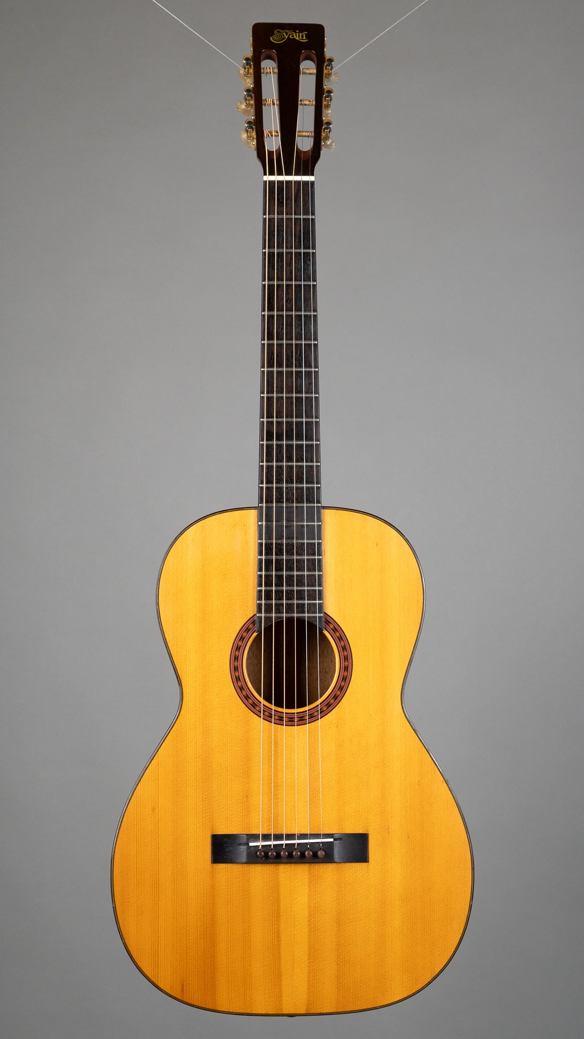 c1970s S Yairi YF-200 Acoustic Guitar (Japan, Natural, Hard Case)