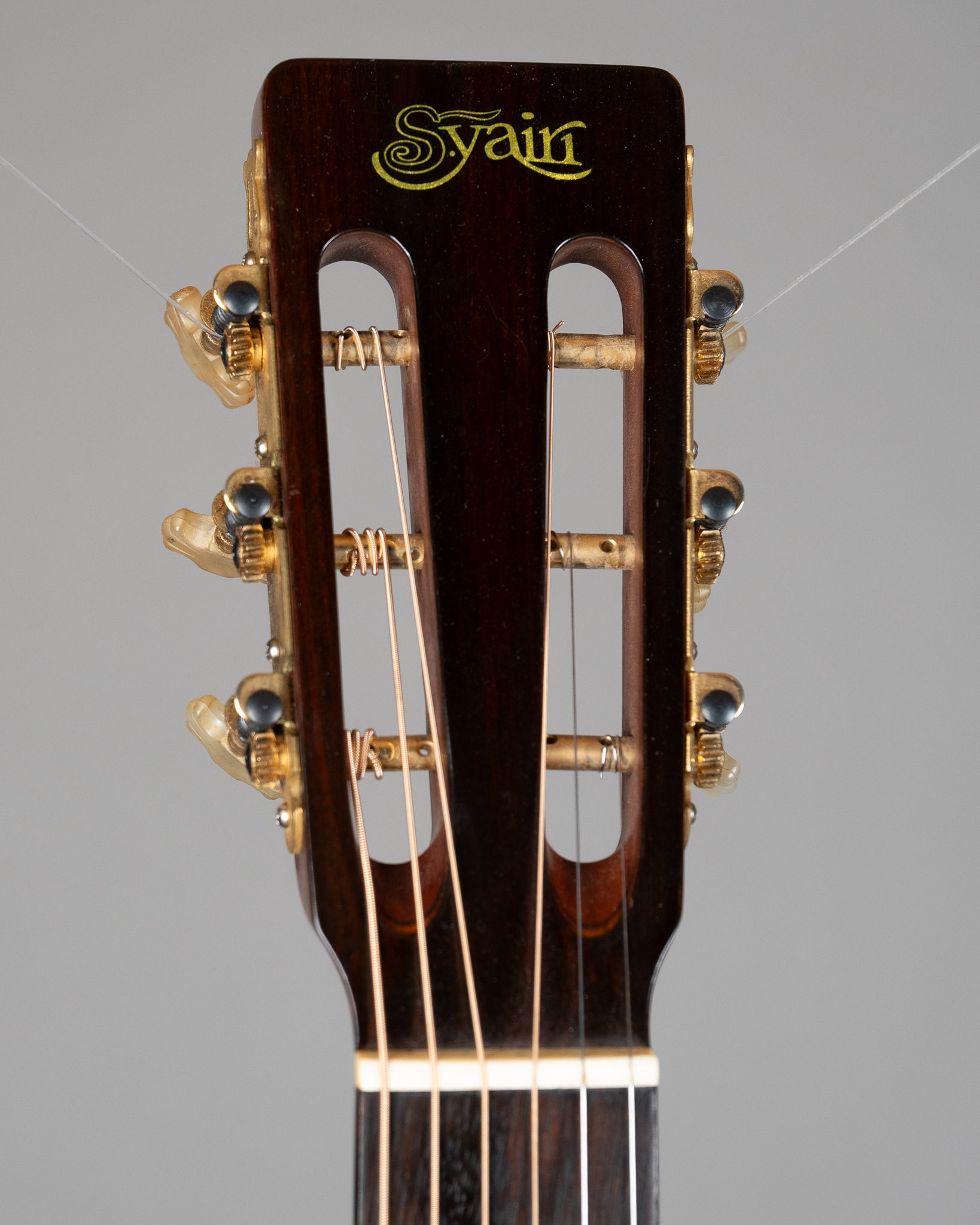 c1970s S Yairi YF-200 Acoustic Guitar (Japan, Natural, Hard Case)