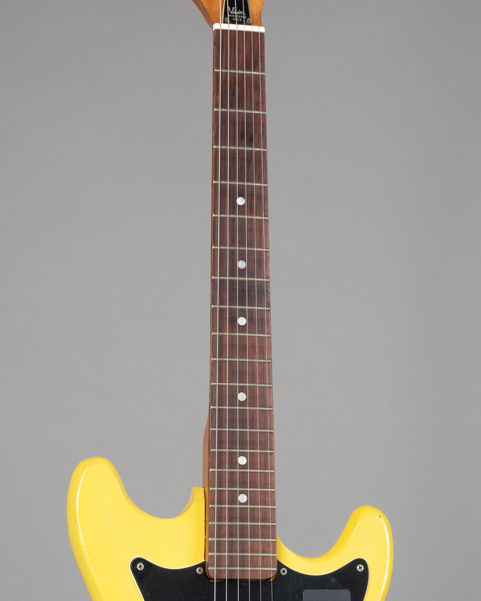 c1960s Dana Teisco Style (Japan, Yellow, King Crimson Graphic)