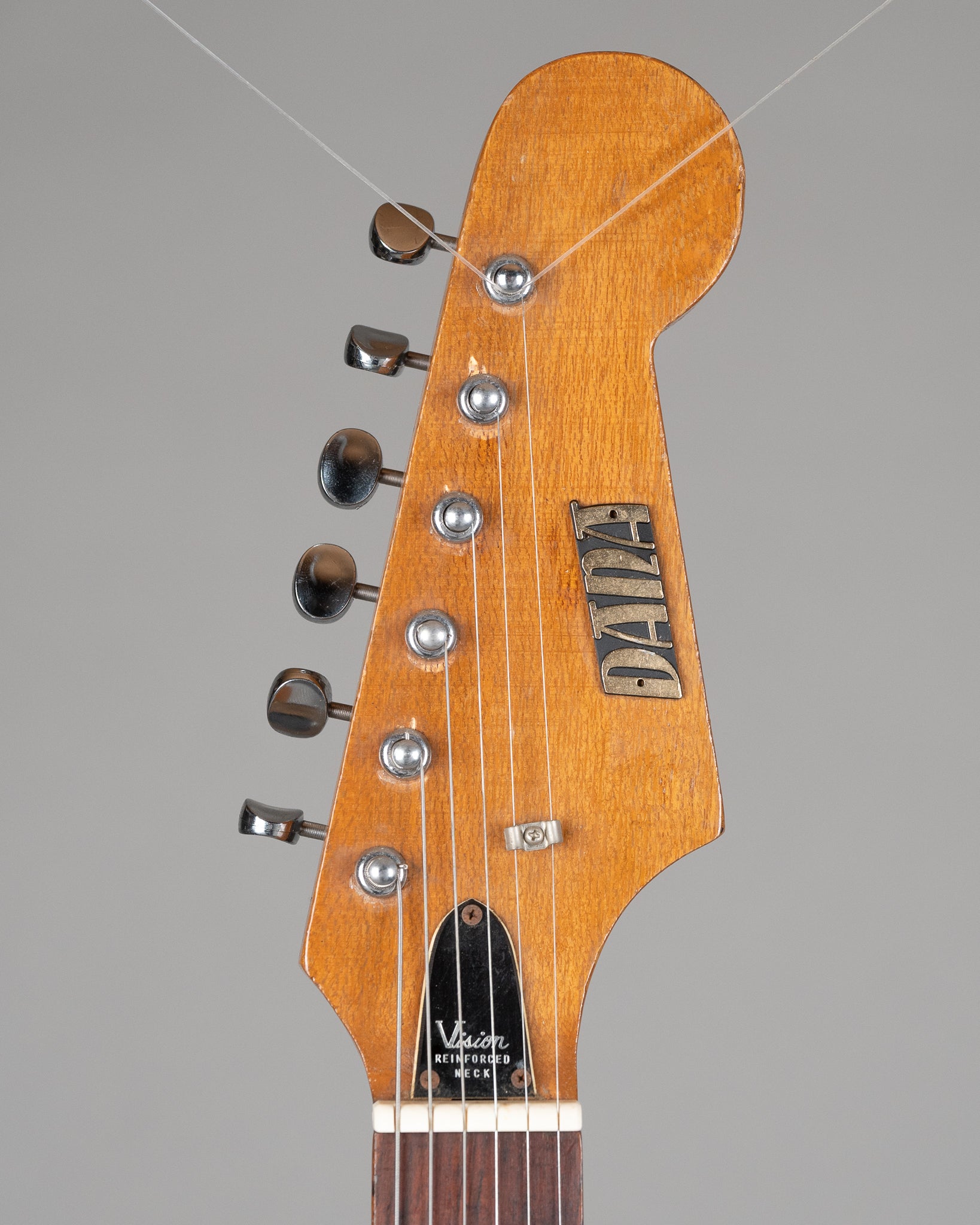 c1960s Dana Teisco Style (Japan, Yellow, King Crimson Graphic)