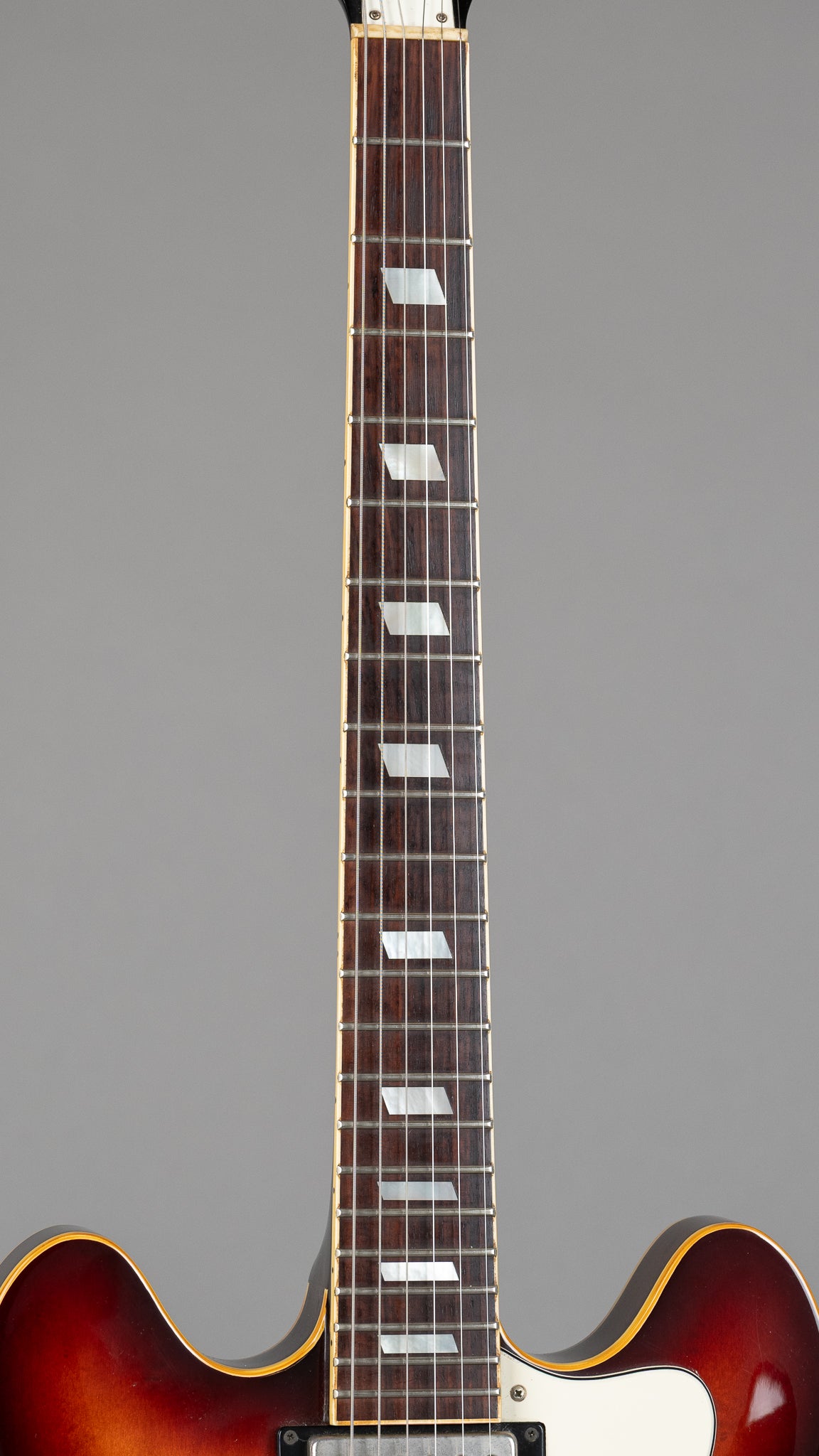 1990 Epiphone Riviera (Japan, Sunburst, OHSC)