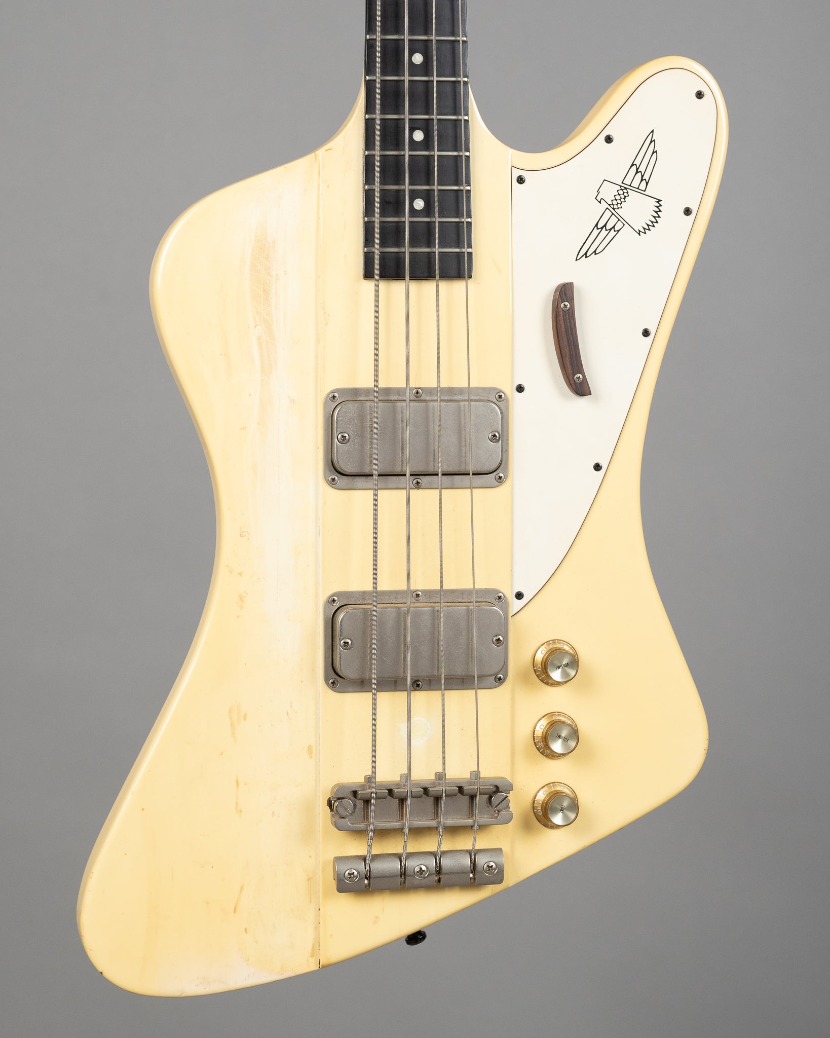 1998 Gibson Thunderbird IV (USA, White, OHSC)