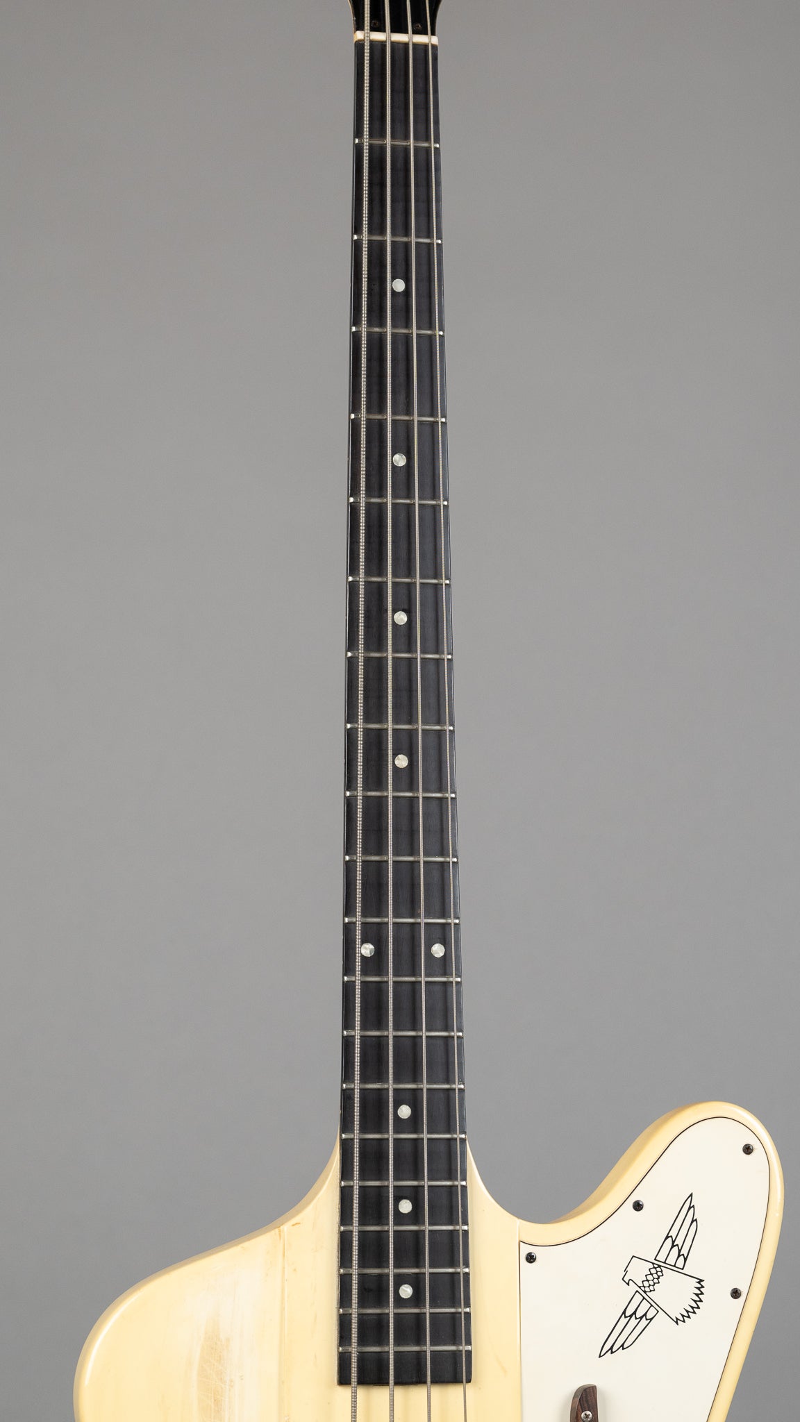 1998 Gibson Thunderbird IV (USA, White, OHSC)