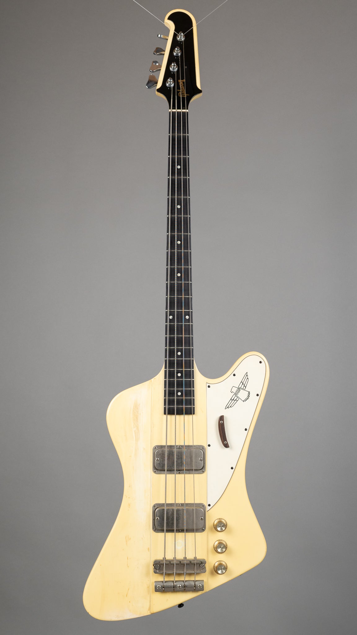 1998 Gibson Thunderbird IV (USA, White, OHSC)