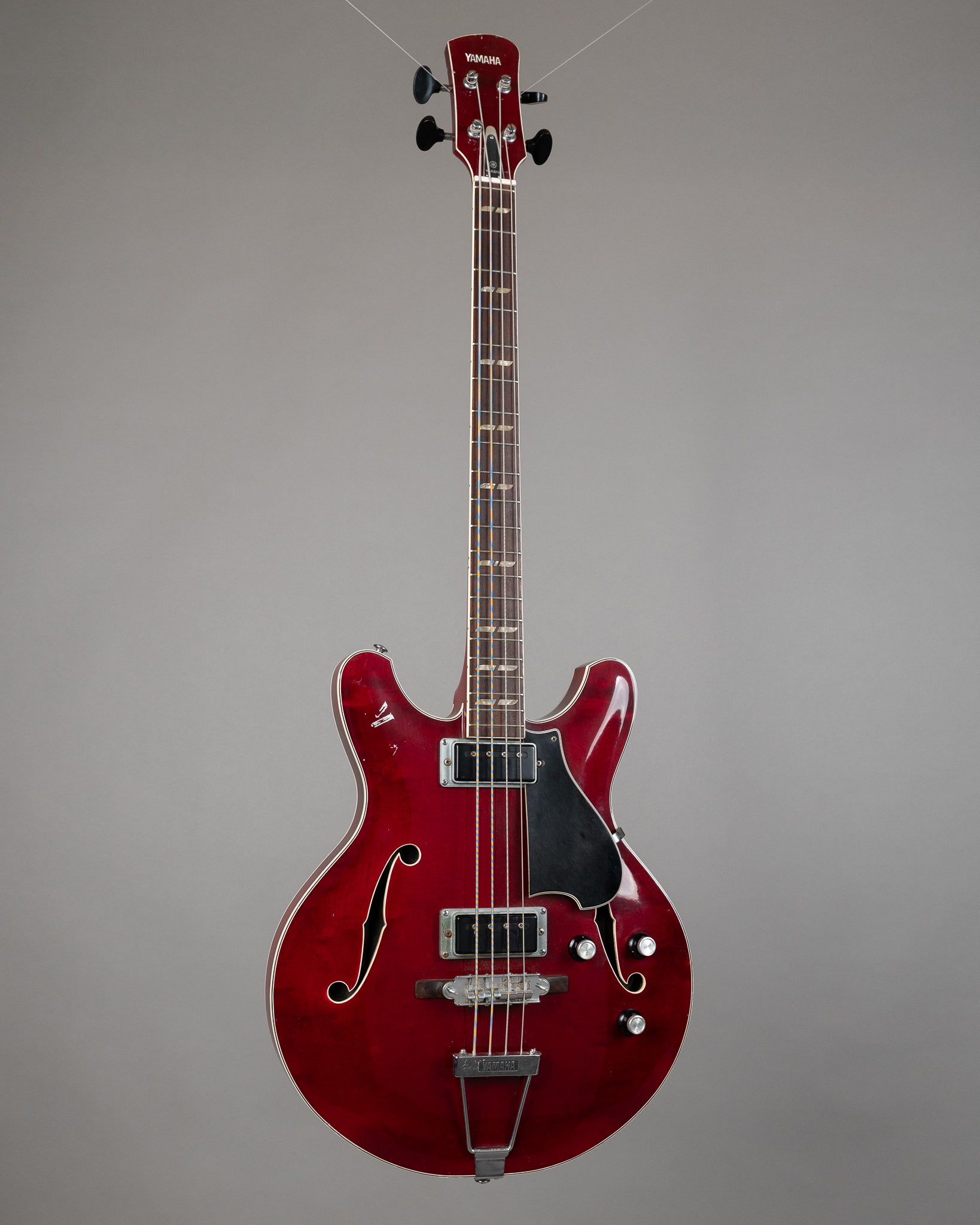 1972 Yamaha SA-70 Hollow Body Bass (Japan, Cherry Red, OHSC)