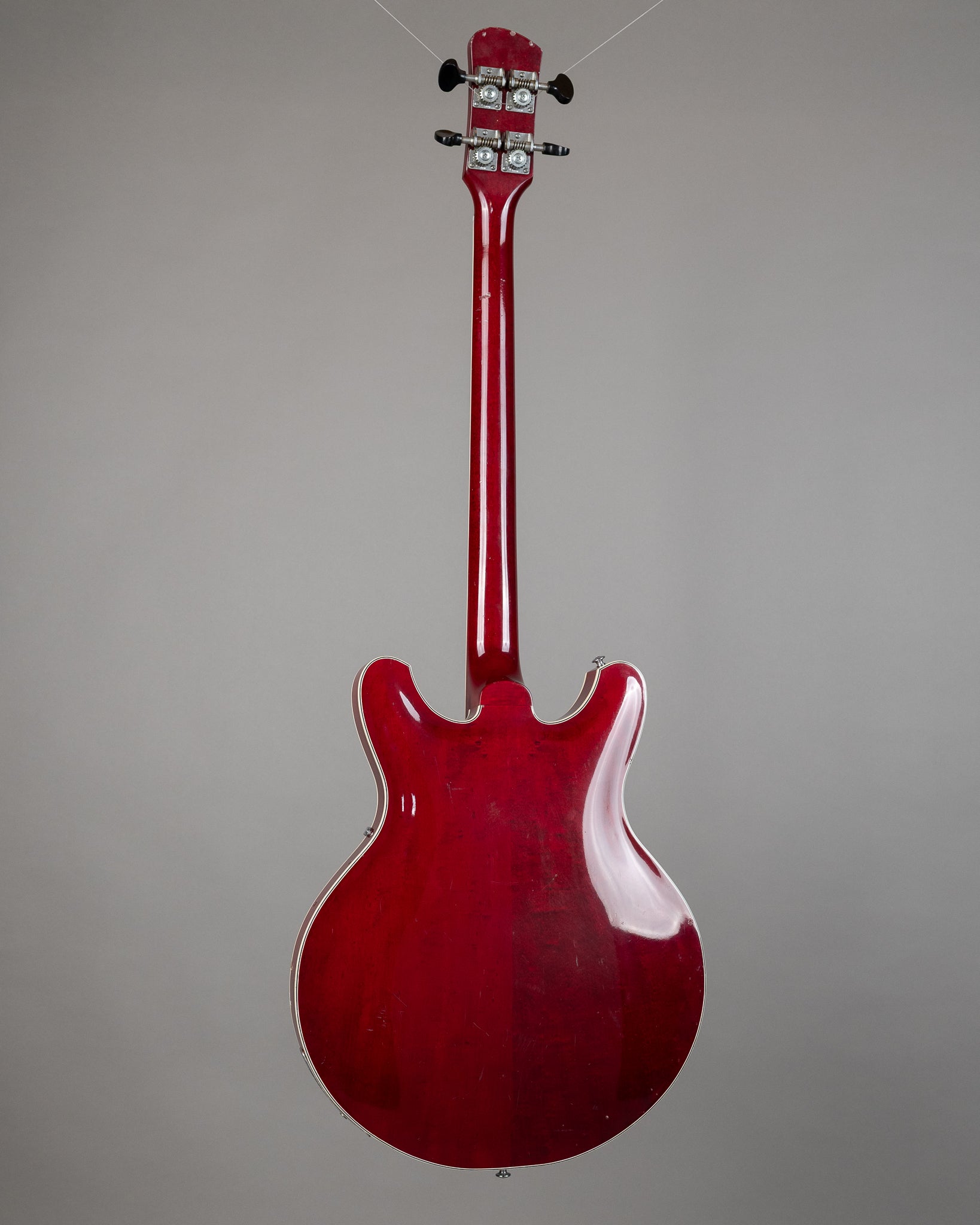 1972 Yamaha SA-70 Hollow Body Bass (Japan, Cherry Red, OHSC)