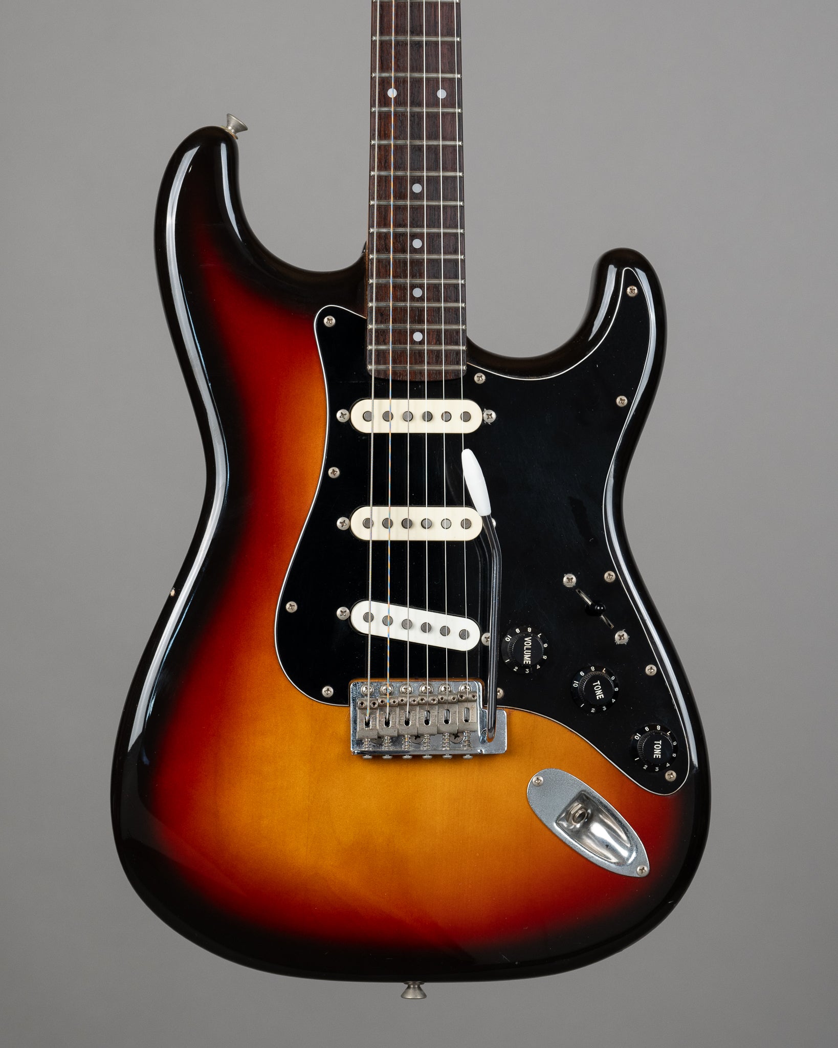 1986 Fender Stratocaster Medium Scale ST314-55 (Japan, Sunburst)