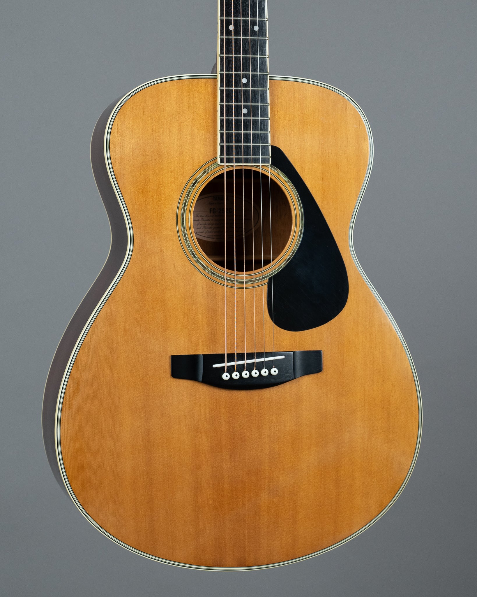 1984 Yamaha FG-252C Acoustic (Japan, Natural Gloss, OHSC)