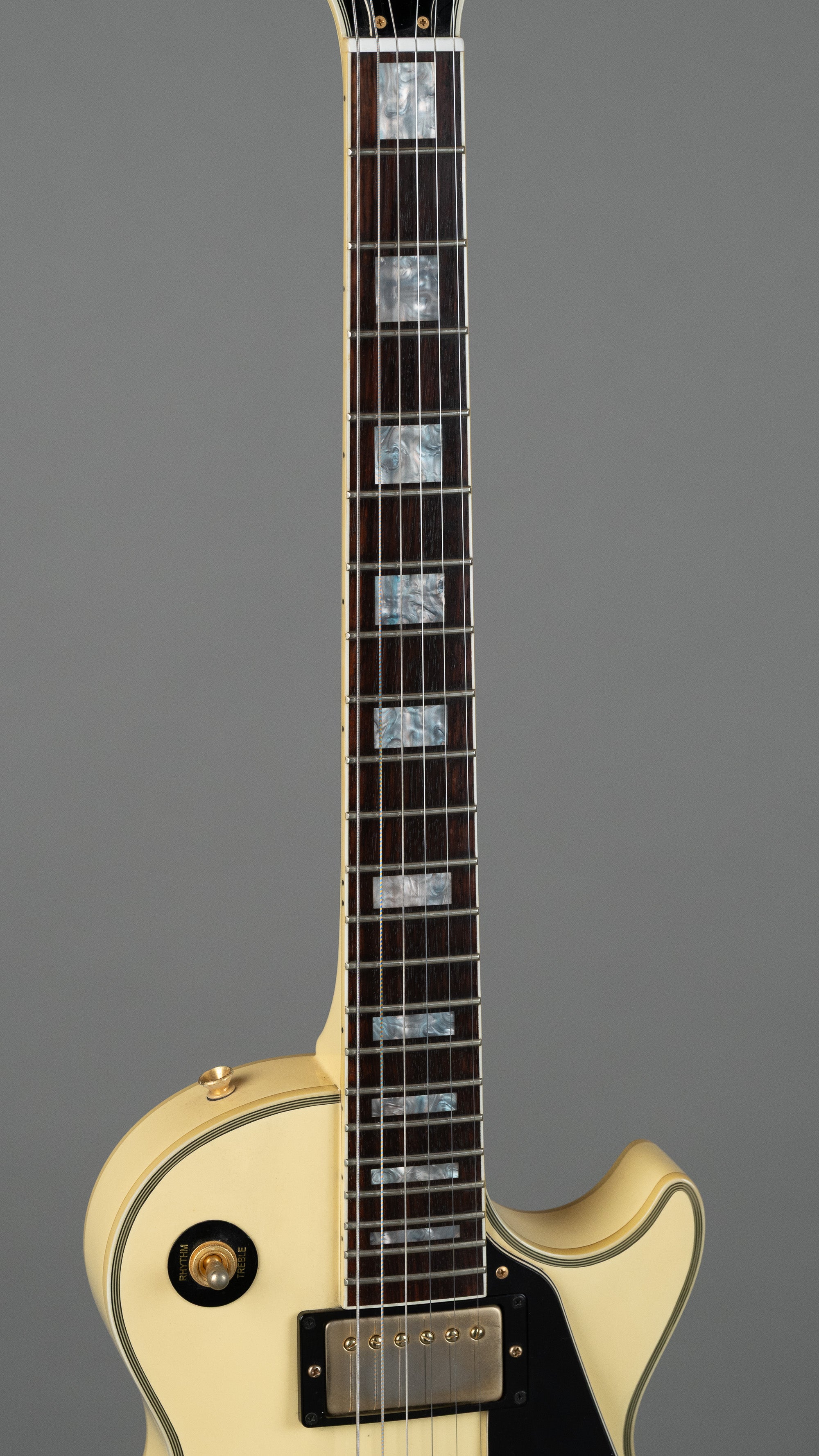 2004 Burny RLC-55 Les Paul Custom (China, White)