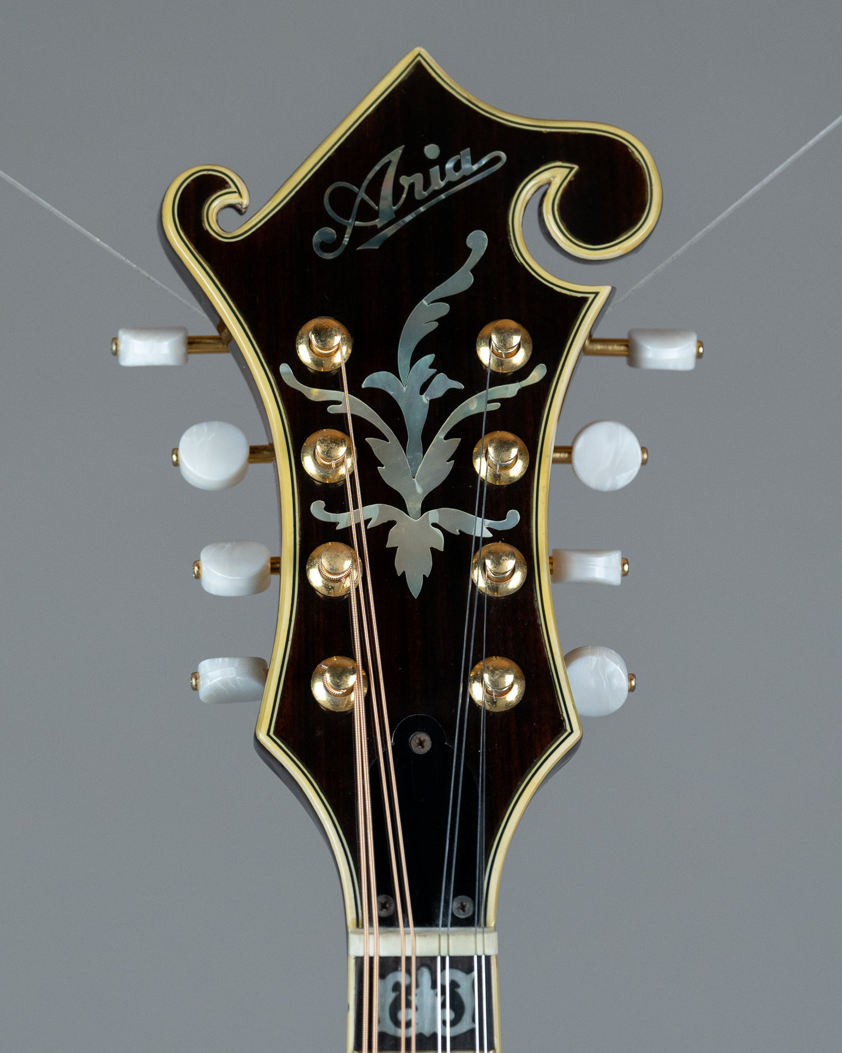 c1980s Aria AM-600 F-Style Mandolin (Korea, Tobacco Sunburst, OHSC)