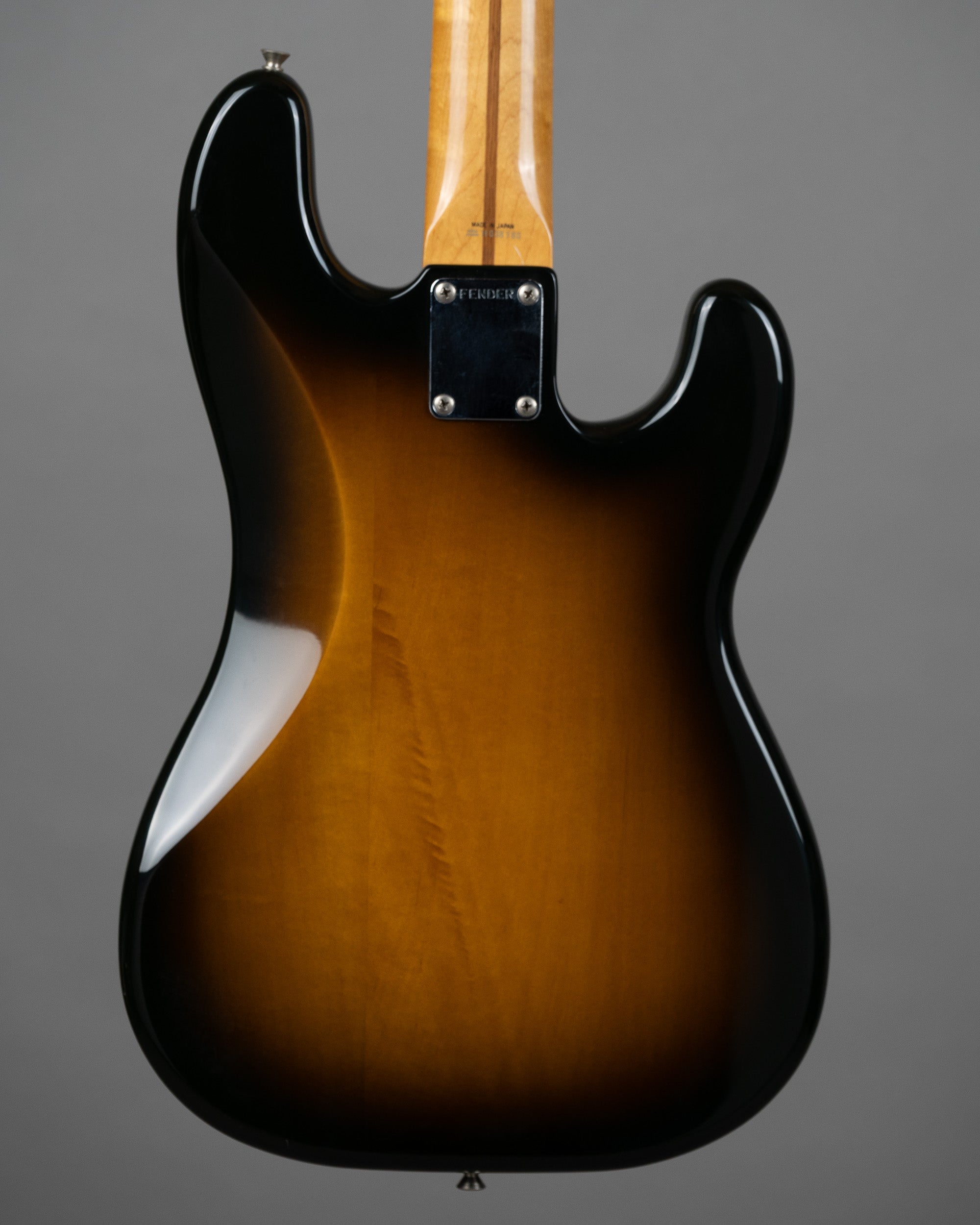 c1988 Fender 57RI Precision Bass Left Handed (Japan, Sunburst)