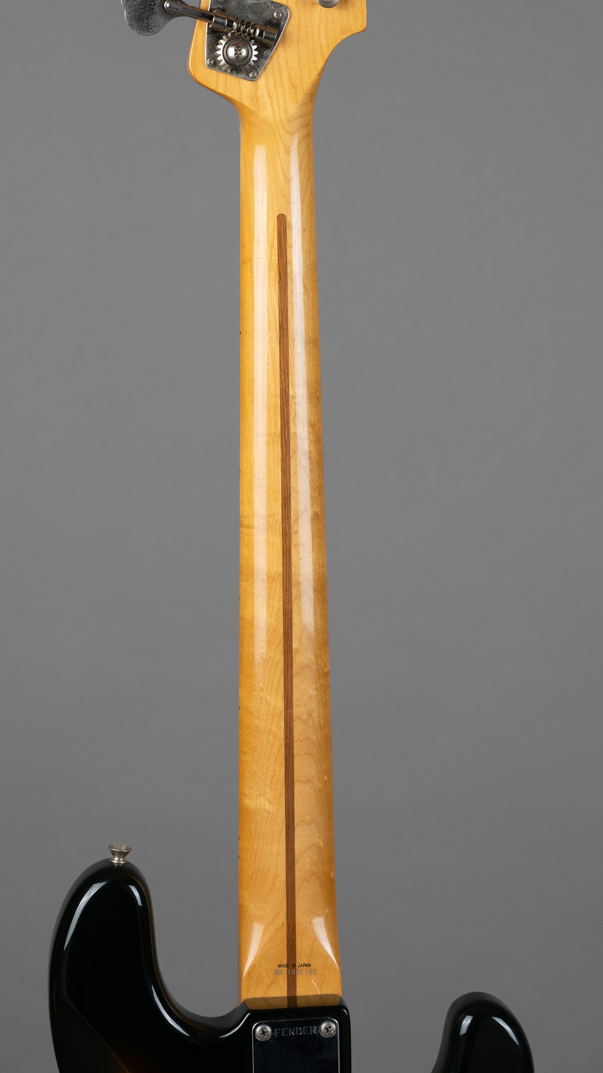 c1988 Fender 57RI Precision Bass Left Handed (Japan, Sunburst)