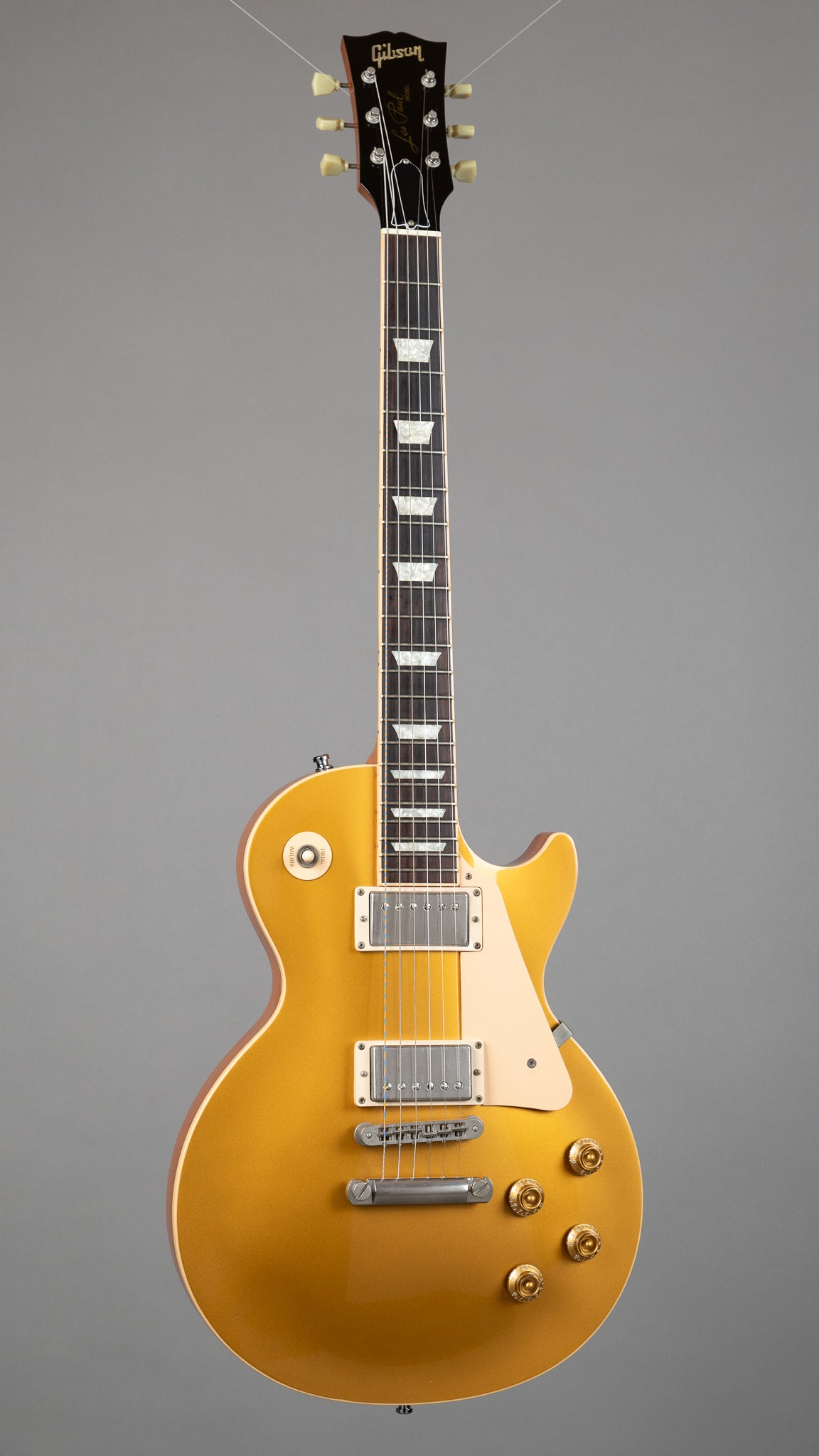 2004 Gibson Les Paul Standard Gold Top (USA, Gold, OHSC)
