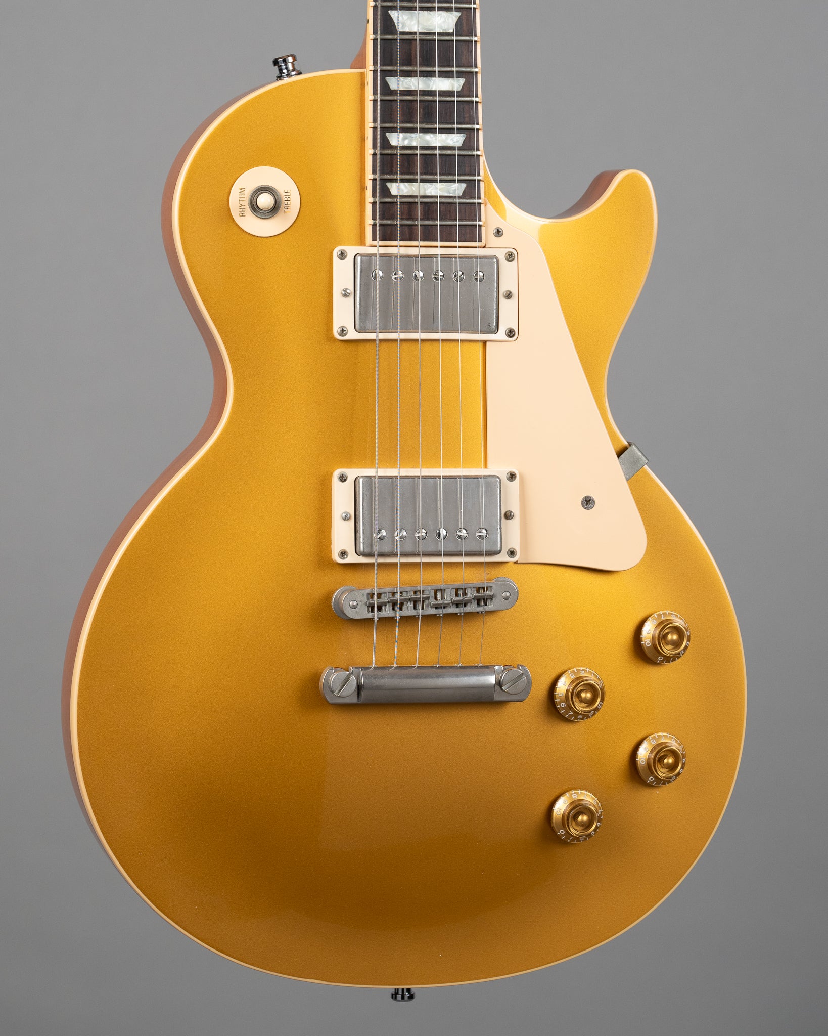 2004 Gibson Les Paul Standard Gold Top (USA, Gold, OHSC)