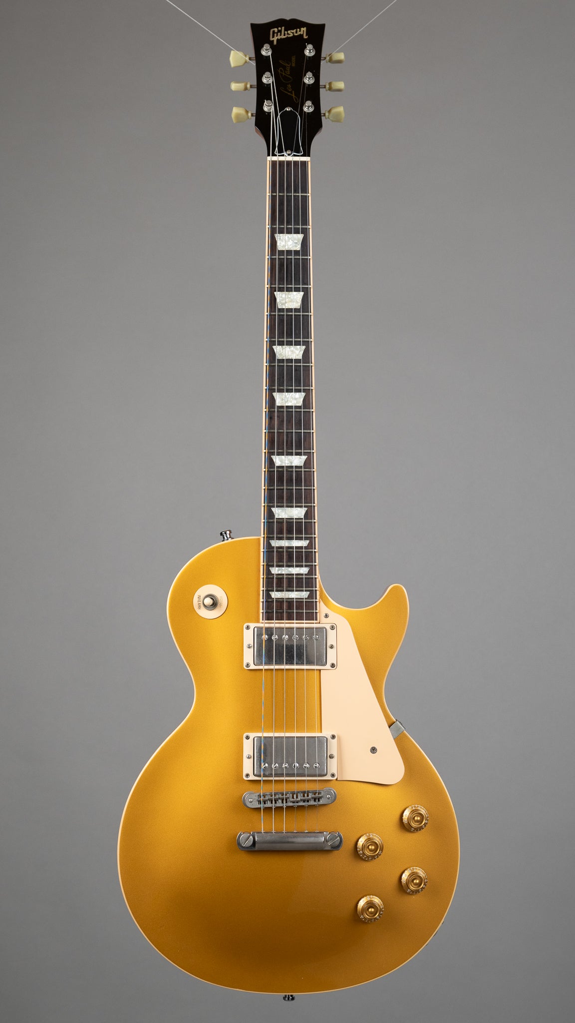 2004 Gibson Les Paul Standard Gold Top (USA, Gold, OHSC)