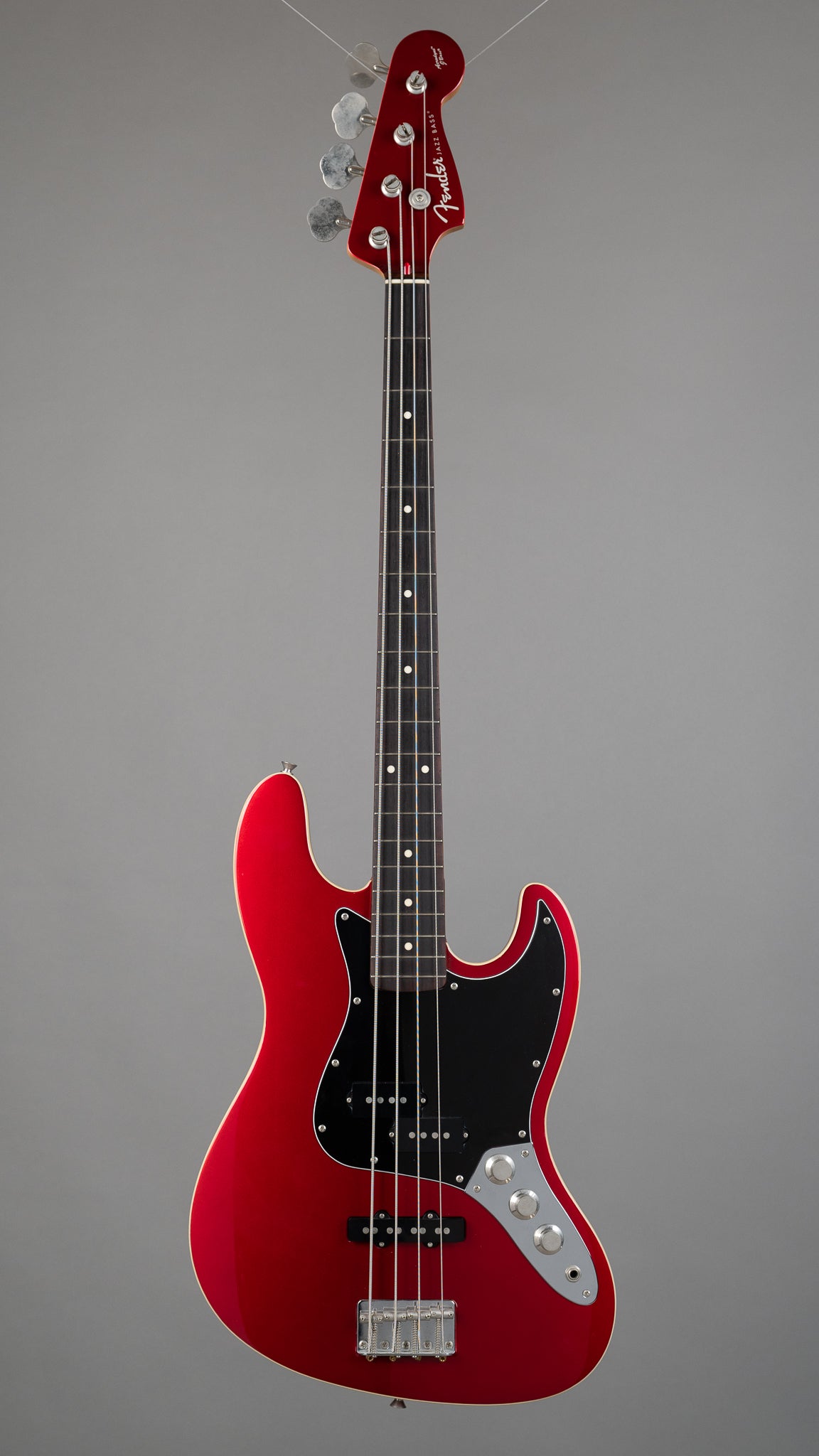 c2007 Fender Aerodyne Jazz Bass (Japan, Candy Apple Red)