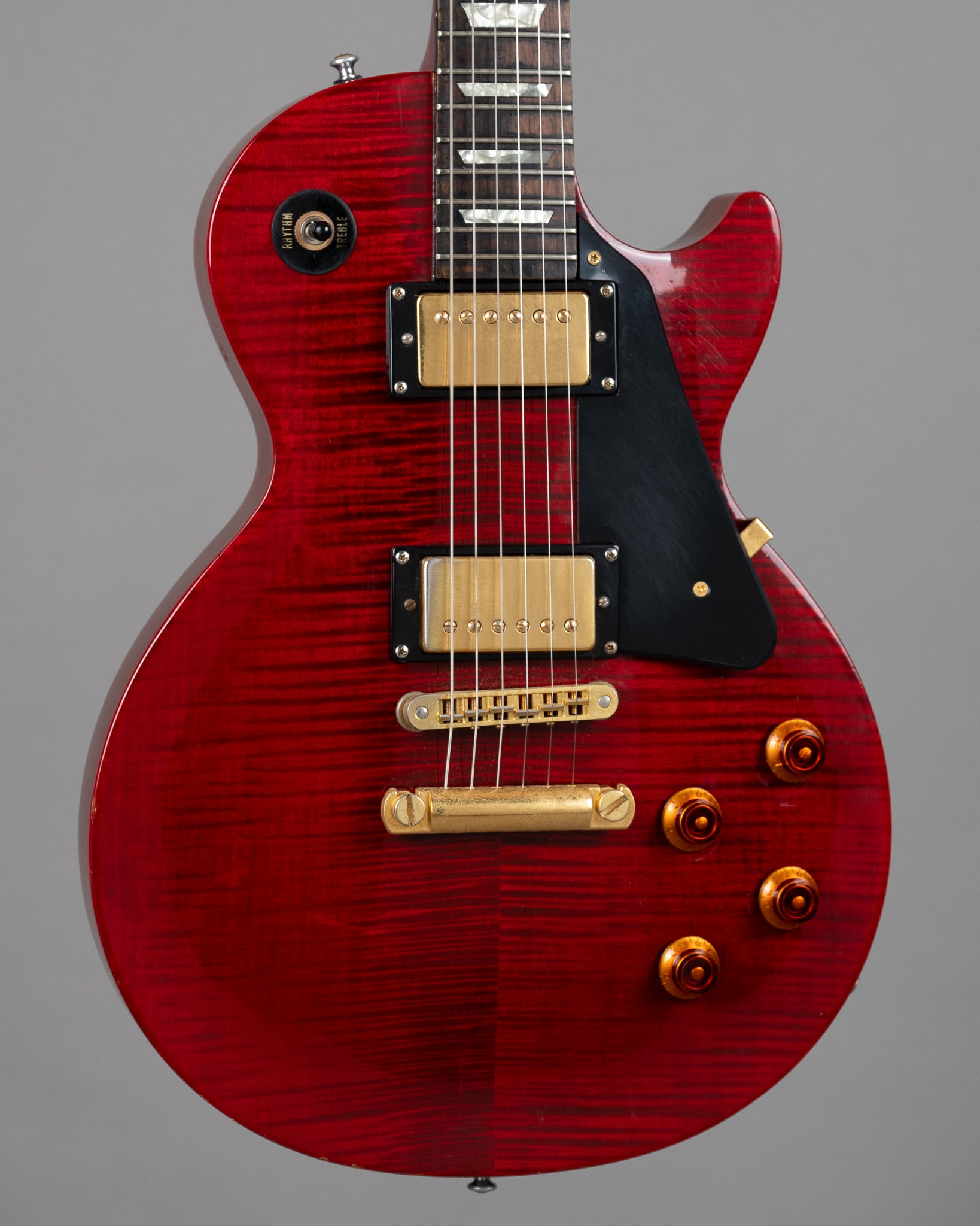 2001 Gibson Les Paul Studio Plus (USA, Flamed Cherry, OHSC)