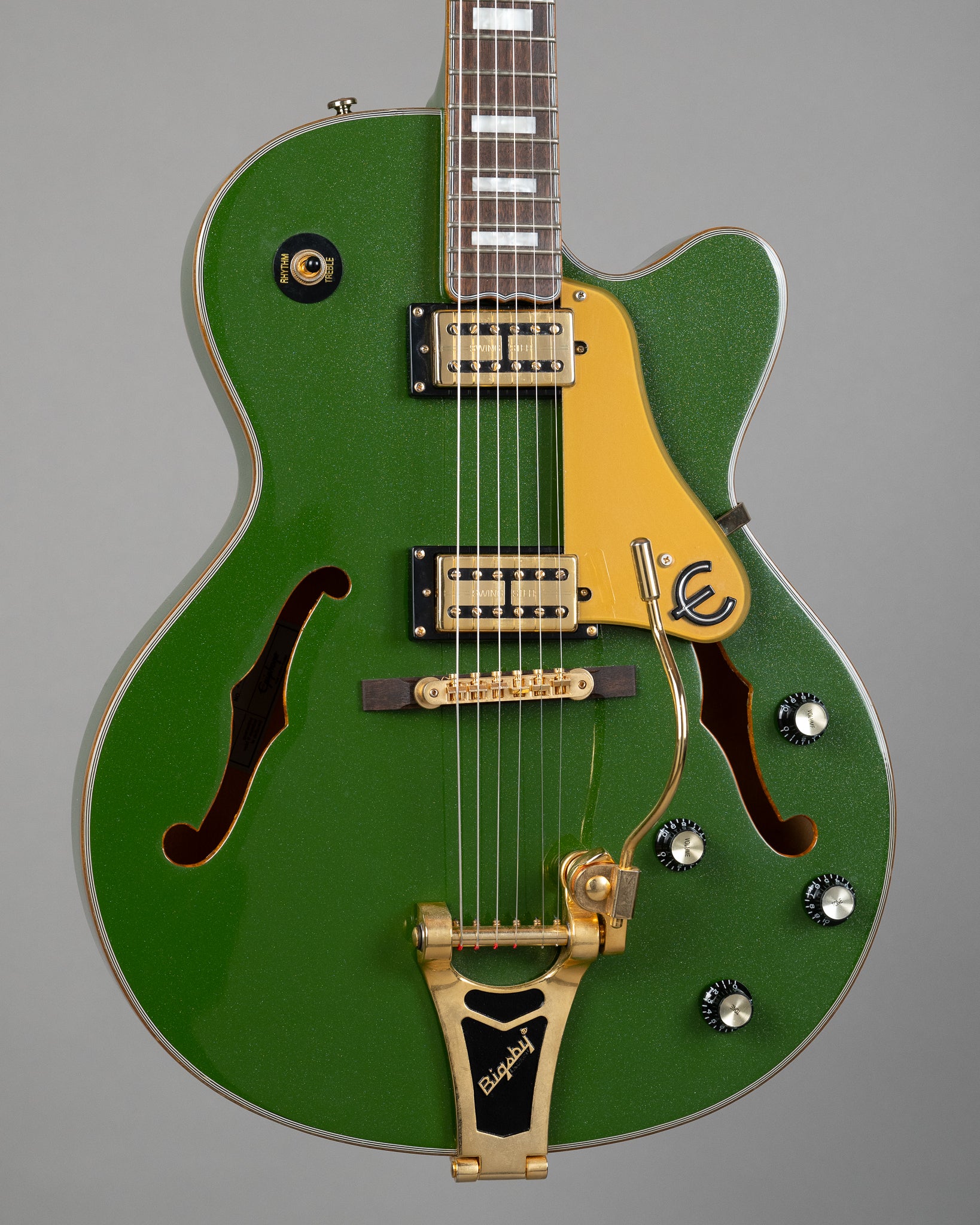 2020's Epiphone Swingster (China, Forest Green Metallic, HSC)