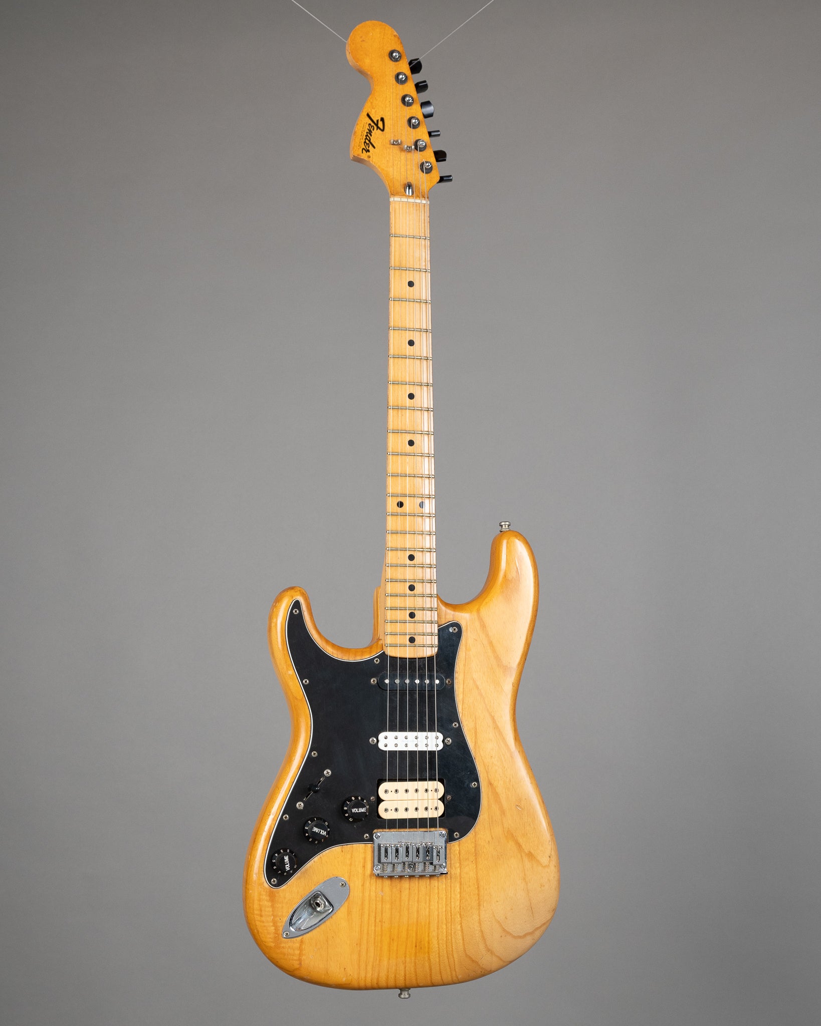 1975 Fender Stratocaster Hardtail Left Hand (USA, Natural, OHSC)