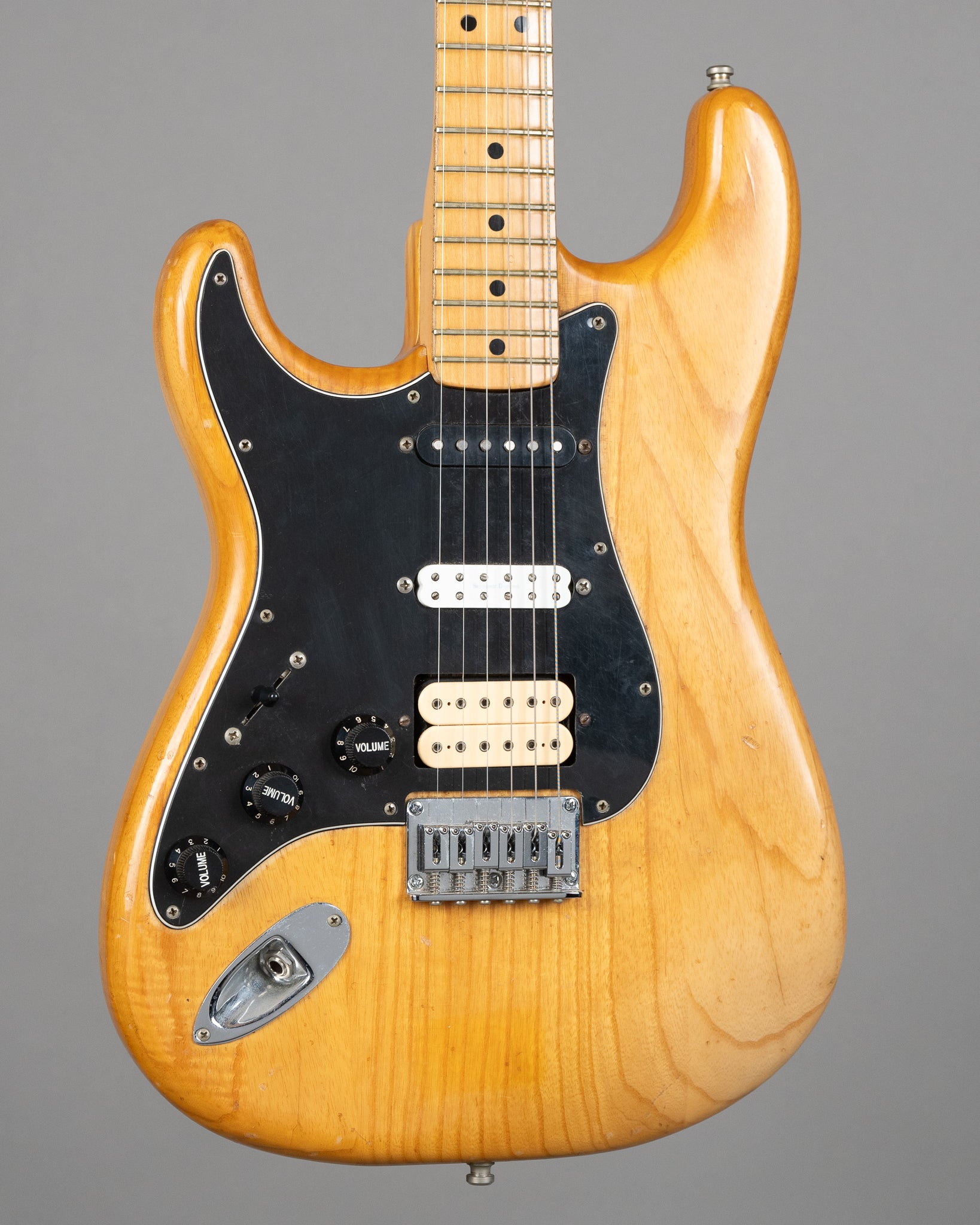 1975 Fender Stratocaster Hardtail Left Hand (USA, Natural, OHSC)