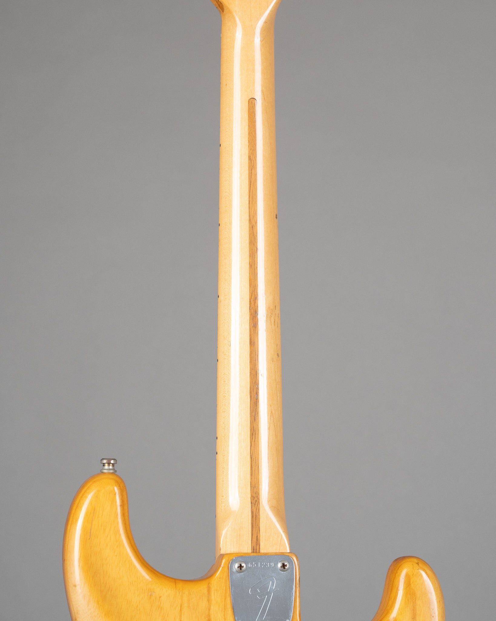 1975 Fender Stratocaster Hardtail Left Hand (USA, Natural, OHSC)