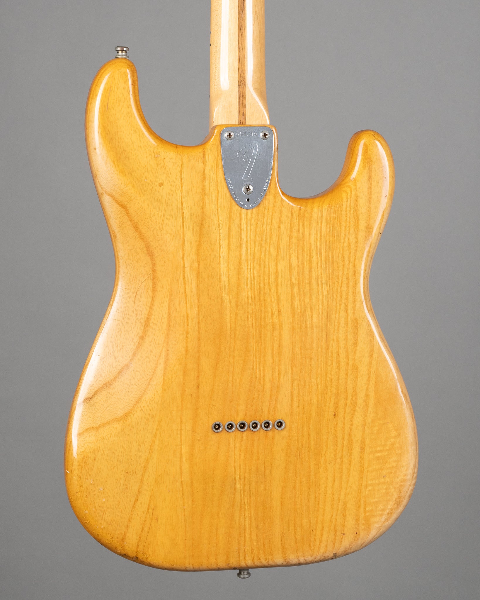 1975 Fender Stratocaster Hardtail Left Hand (USA, Natural, OHSC)