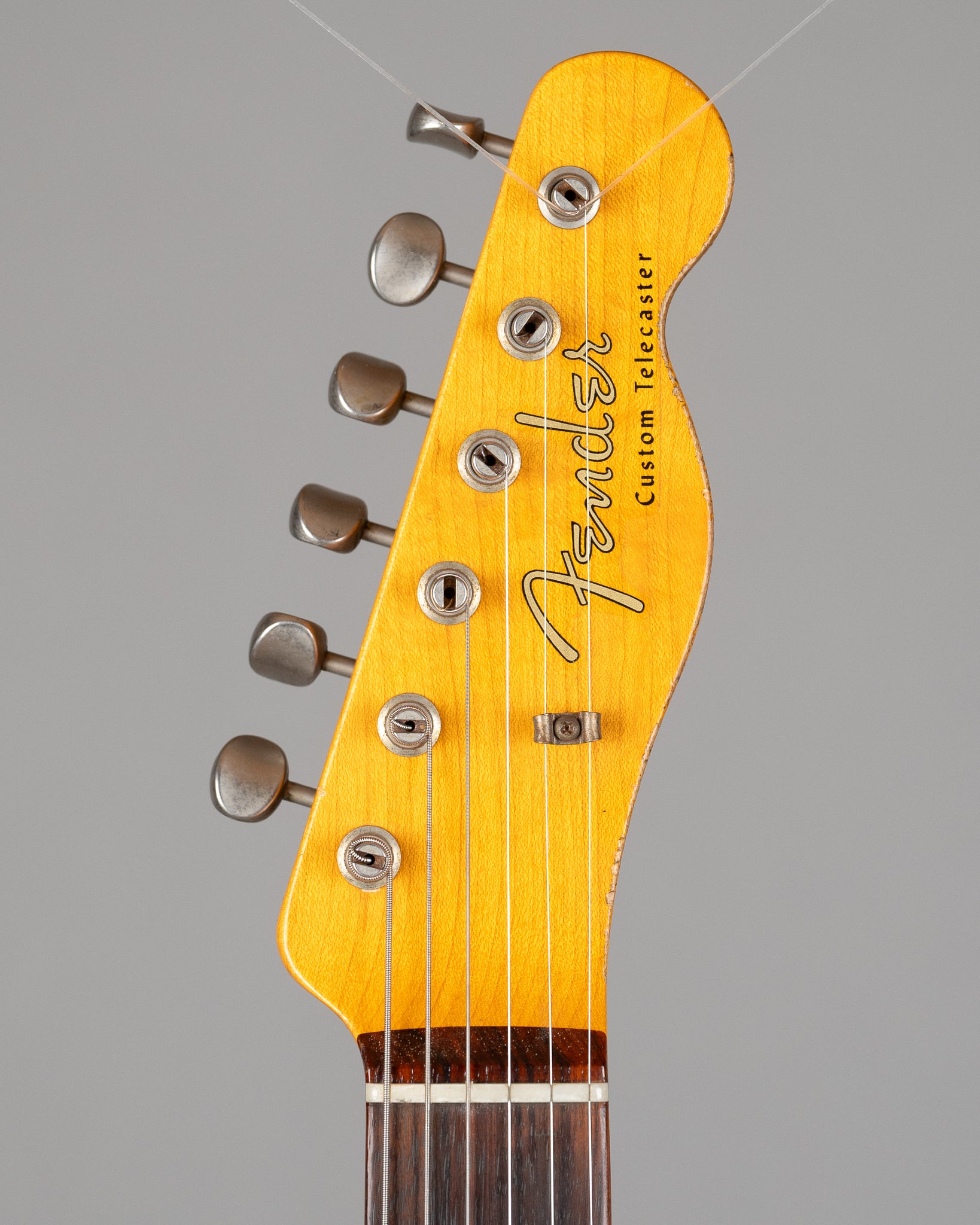 2016 Fender 60's Telecaster Custom Heavy Relic HSS (USA, Aged Vintage White, OHSC)