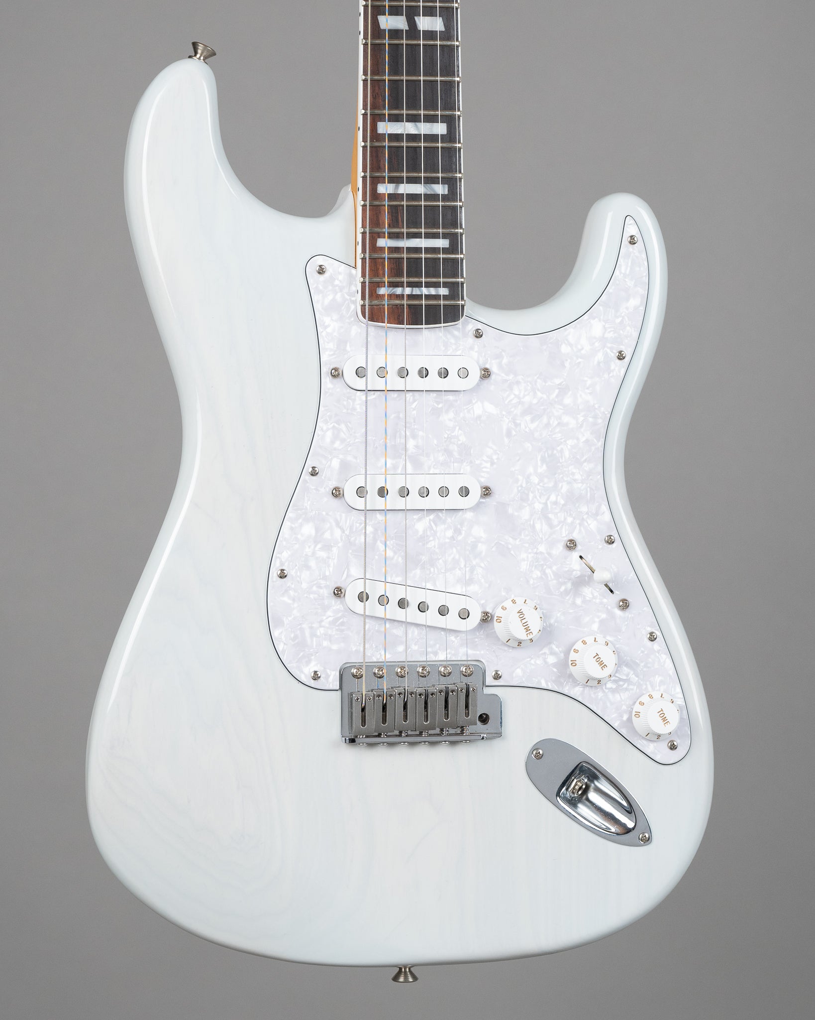 2021 Fender Kenny Wayne Shepherd Stratocaster (USA, Transparent Faded Sonic Blue, OHSC)