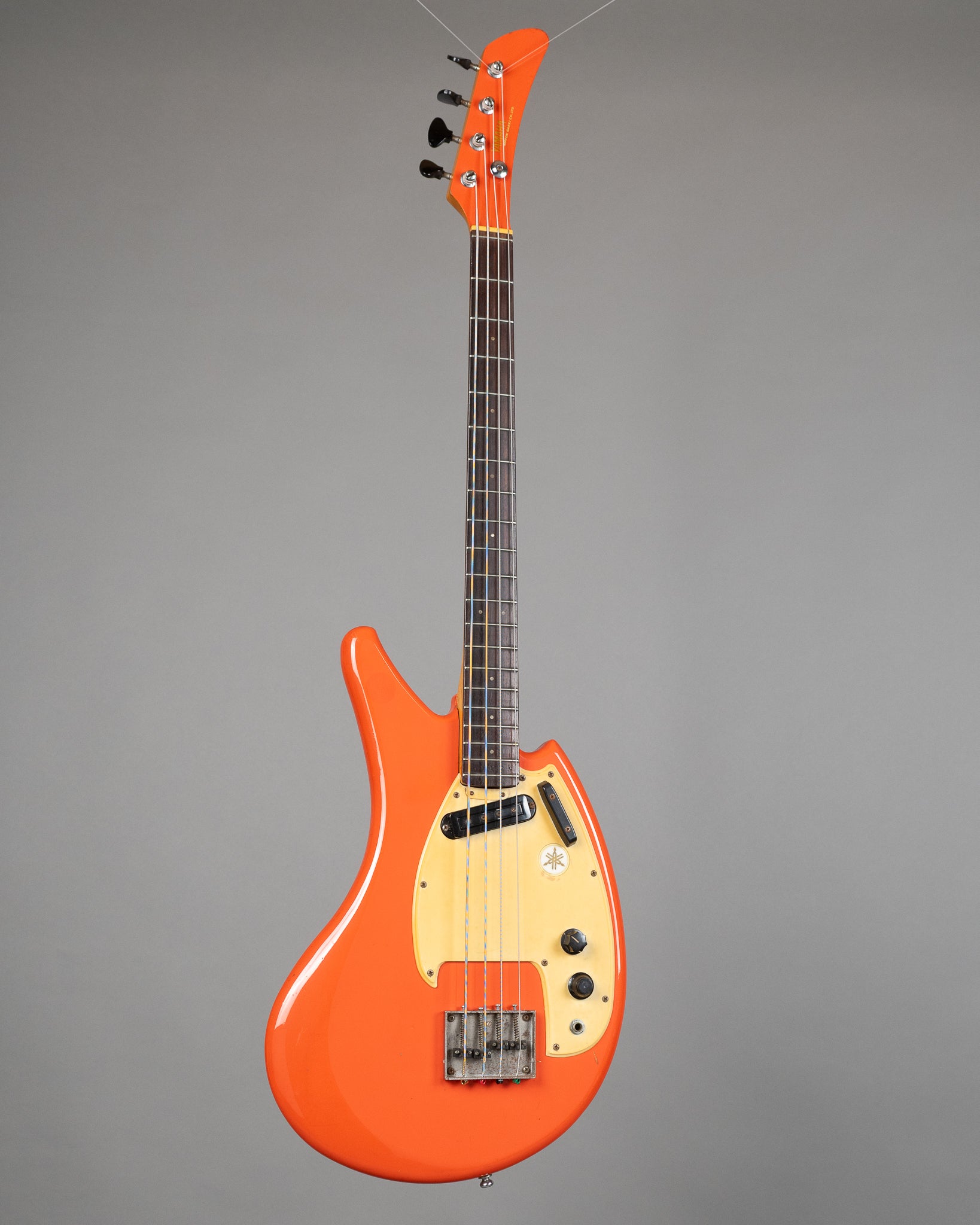 c1967 Yamaha SB-1C 'Flying Banana' Bass (Japan, Orange Polyester)
