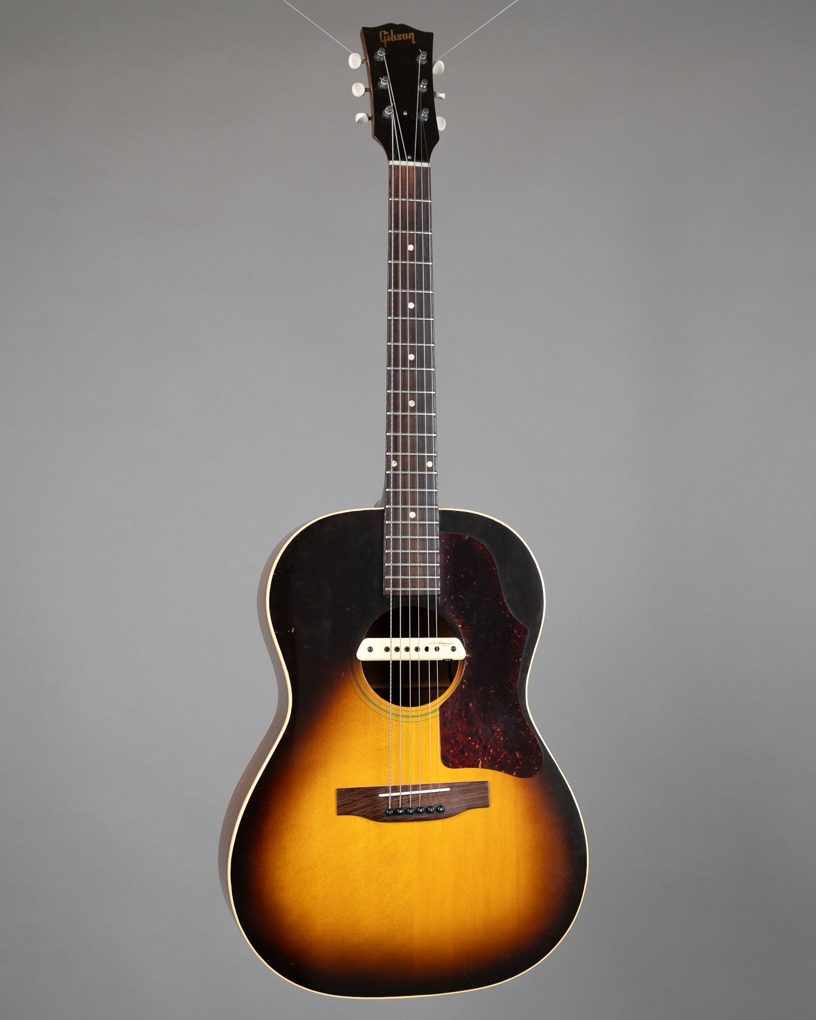 1963 Gibson LG-1 (USA, Sunburst, Pickup, HSC)