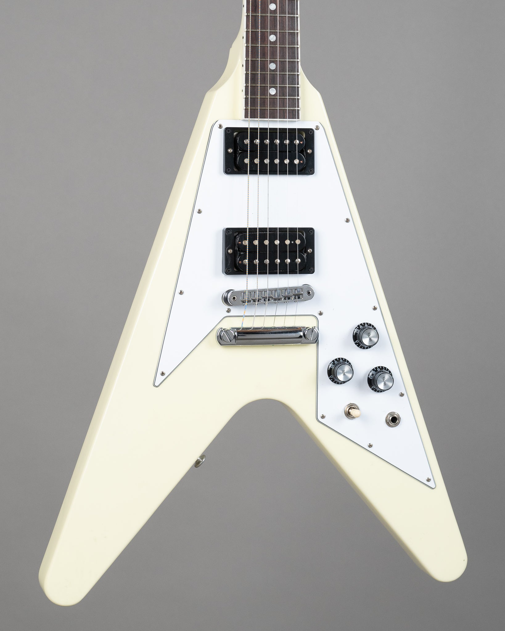2023 Gibson 70s Flying V (USA, Classic White, OHSC)