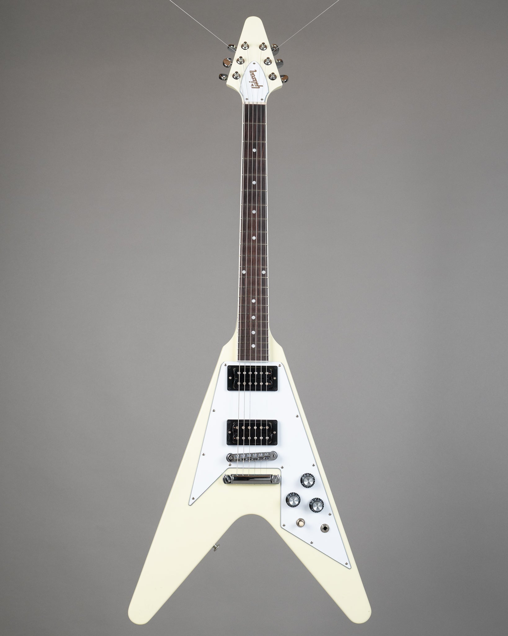 2023 Gibson 70s Flying V (USA, Classic White, OHSC)