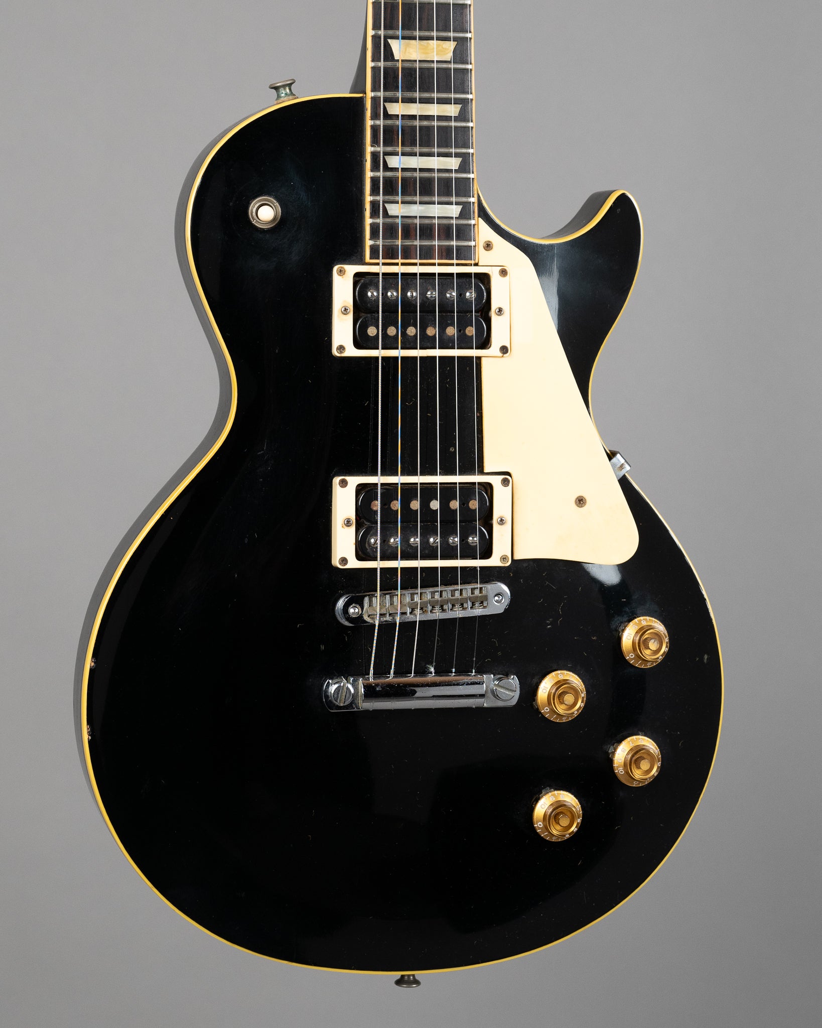 1977 Greco EG700B Les Paul (Japan, Black, HSC)