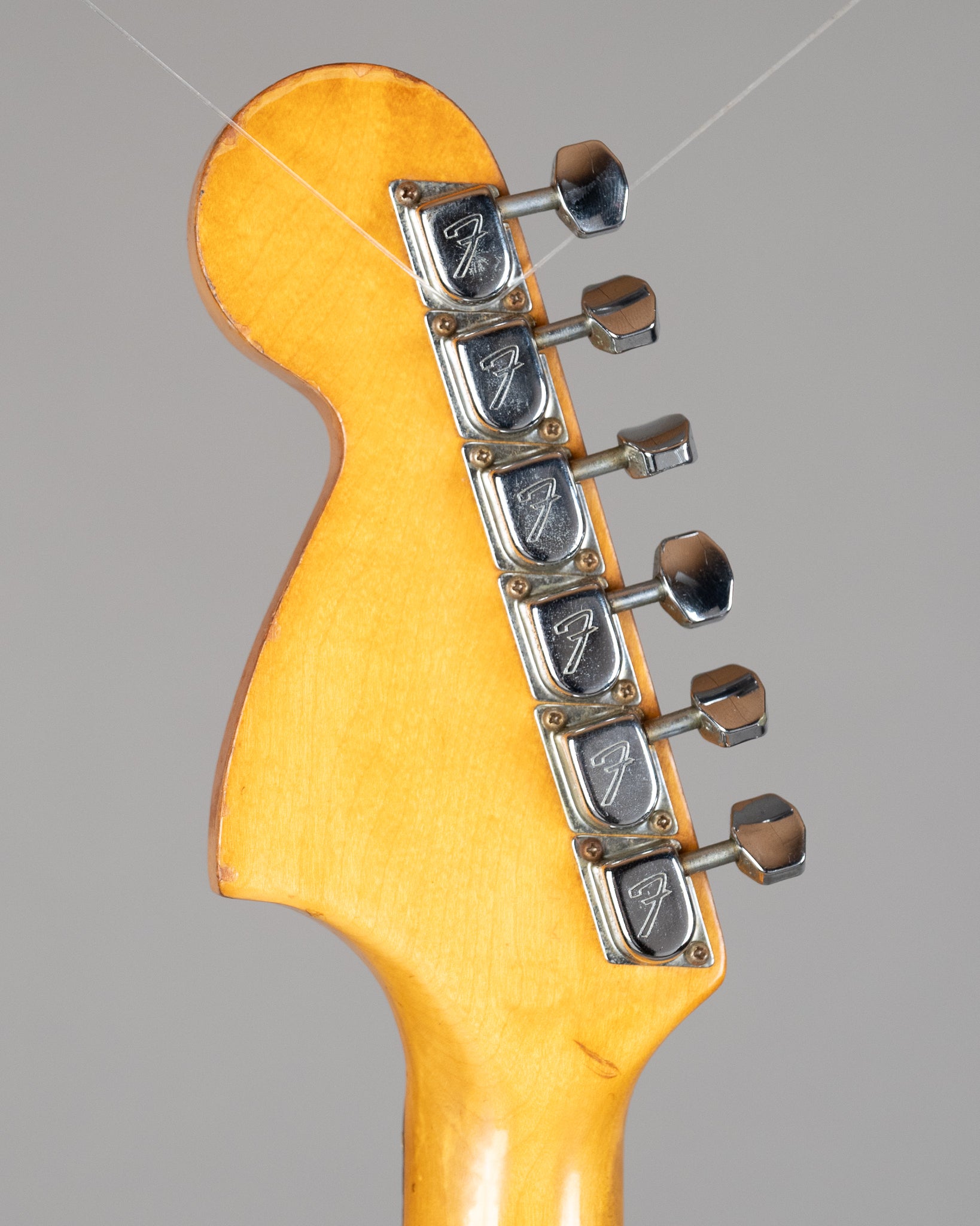 1977 Fender Mustang (USA, Olympic White, OHSC)