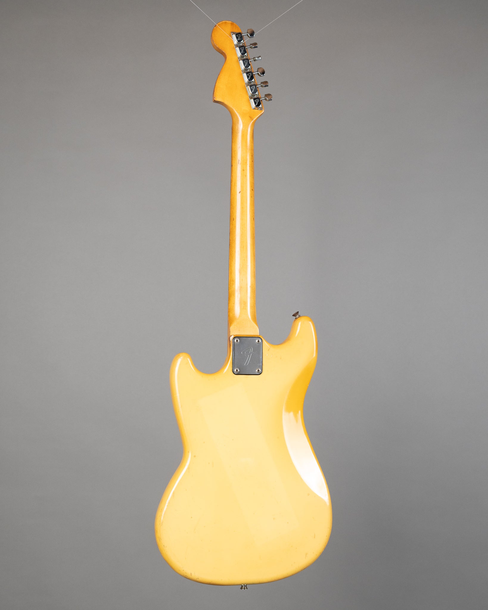 1977 Fender Mustang (USA, Olympic White, OHSC)