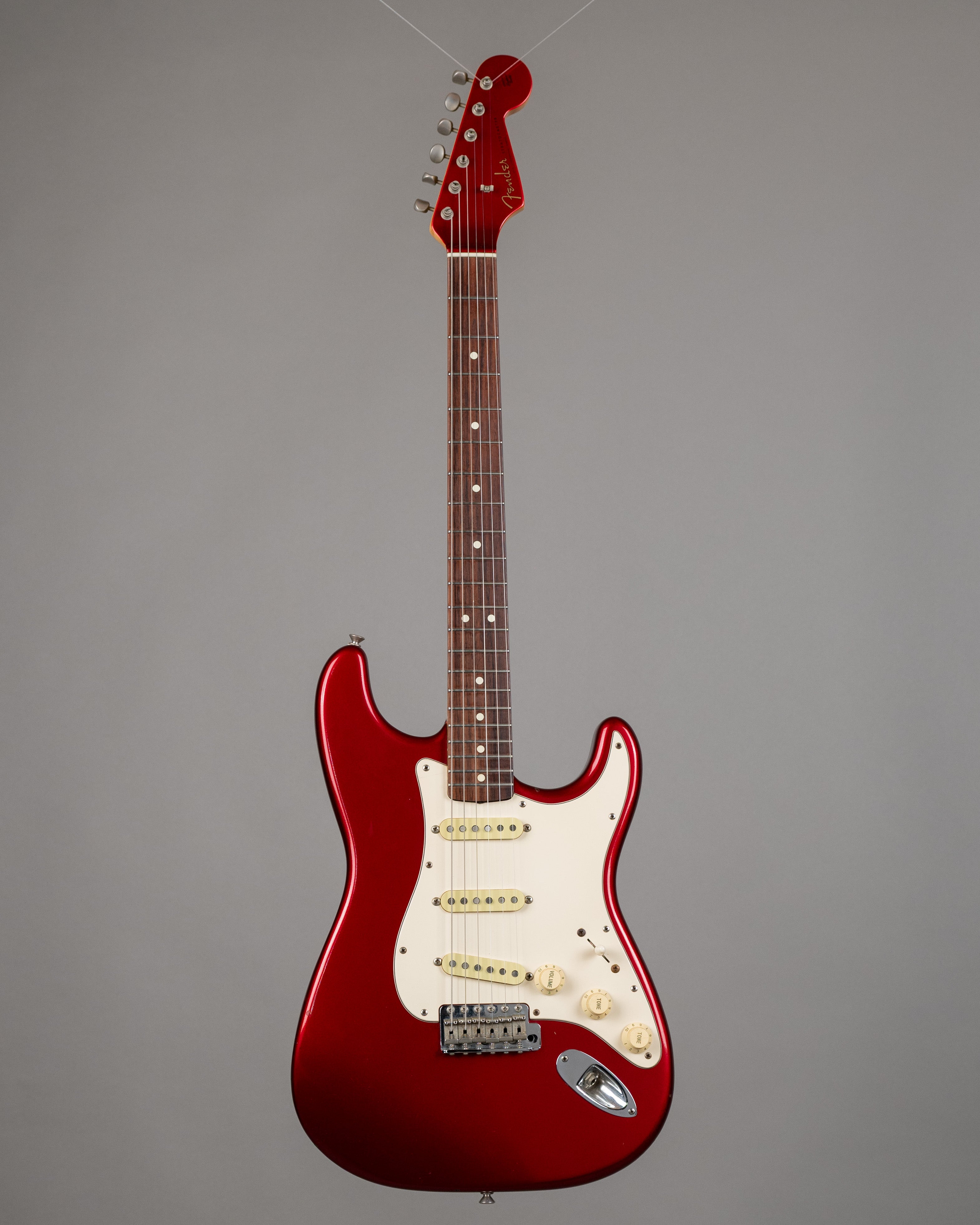 1993 Fender Custom Shop '62 Stratocaster (USA, Candy Apple Red, OHSC)