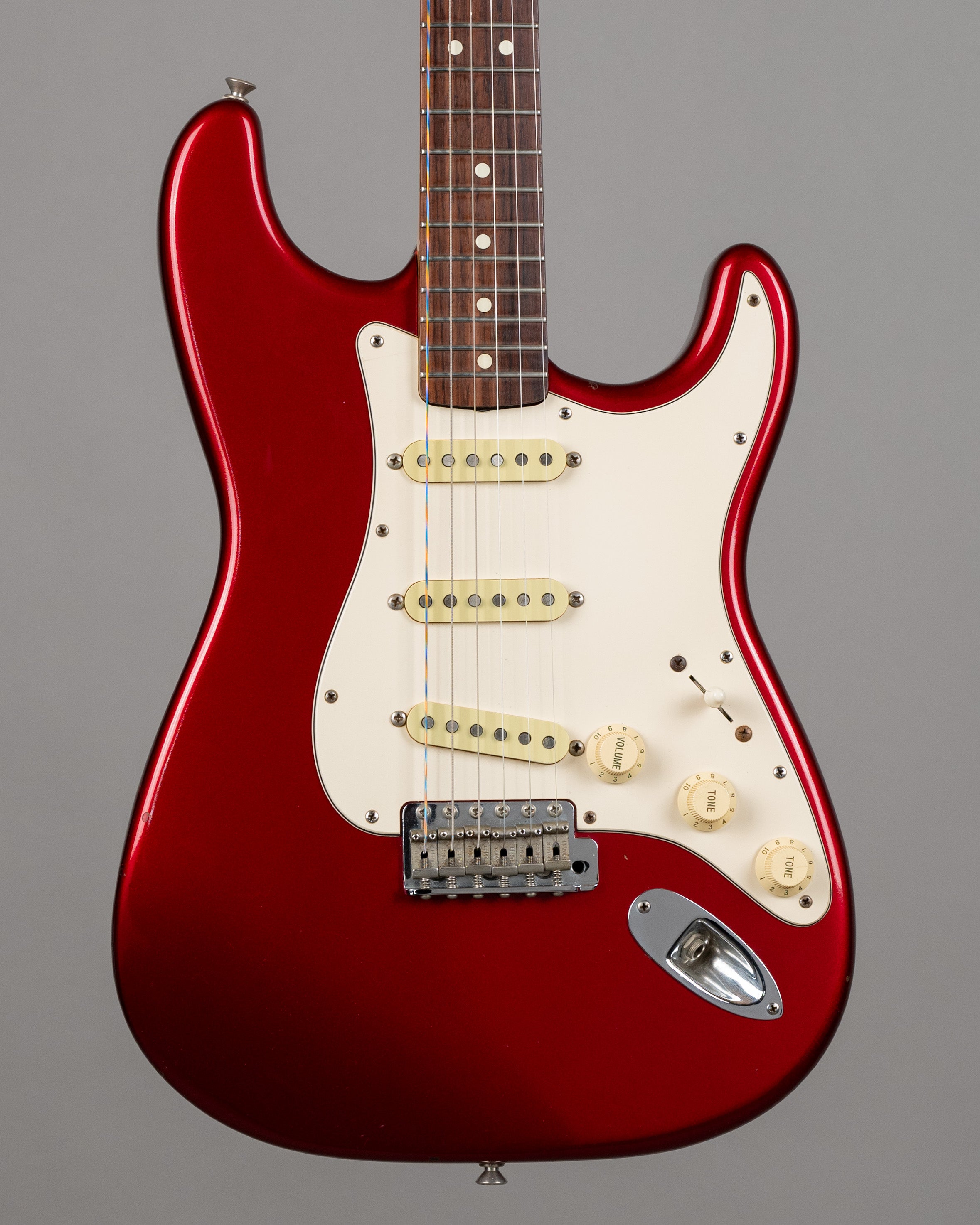 1993 Fender Custom Shop '62 Stratocaster (USA, Candy Apple Red, OHSC)