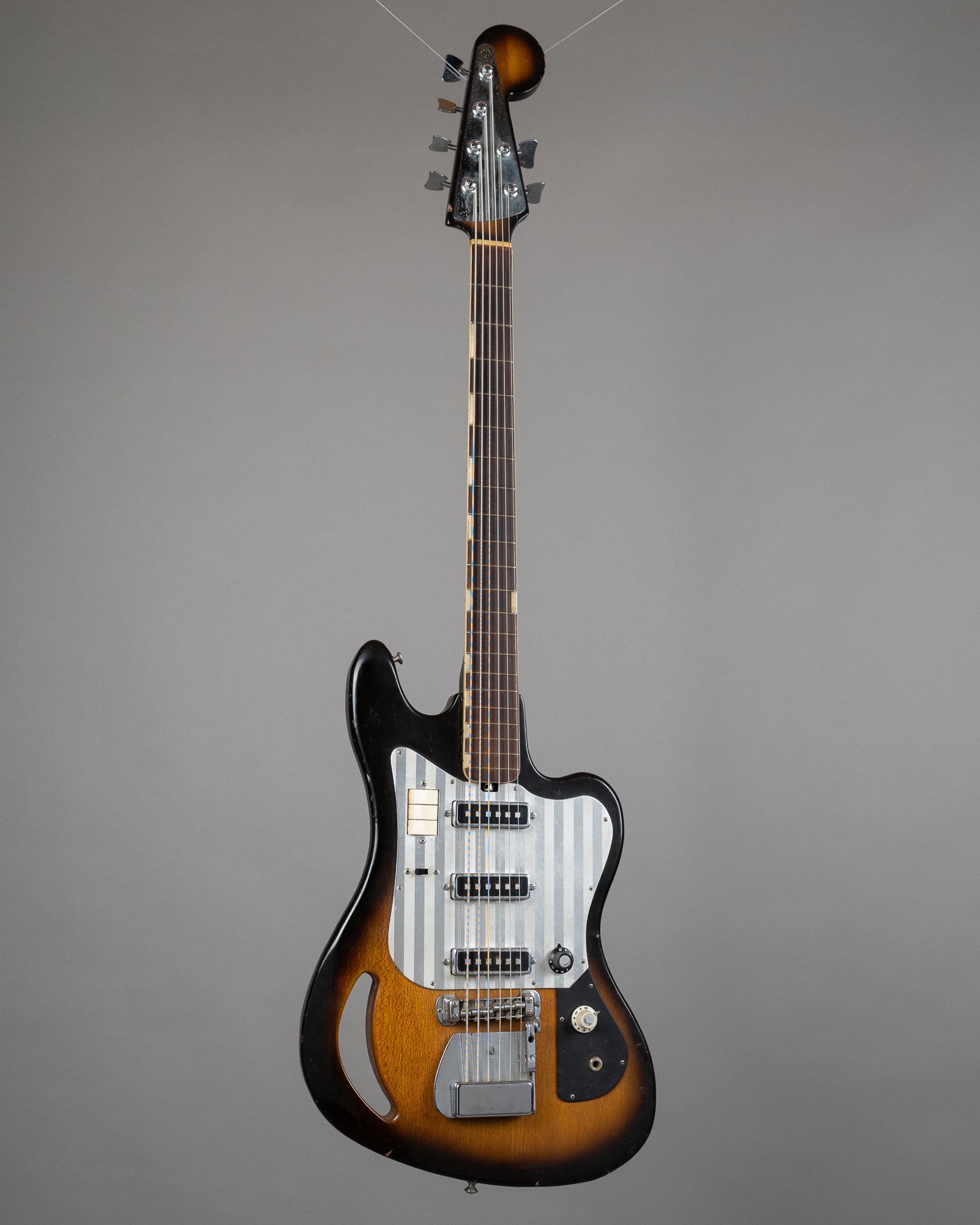 c1960s Teisco TB-64 (Japan, Sunburst)