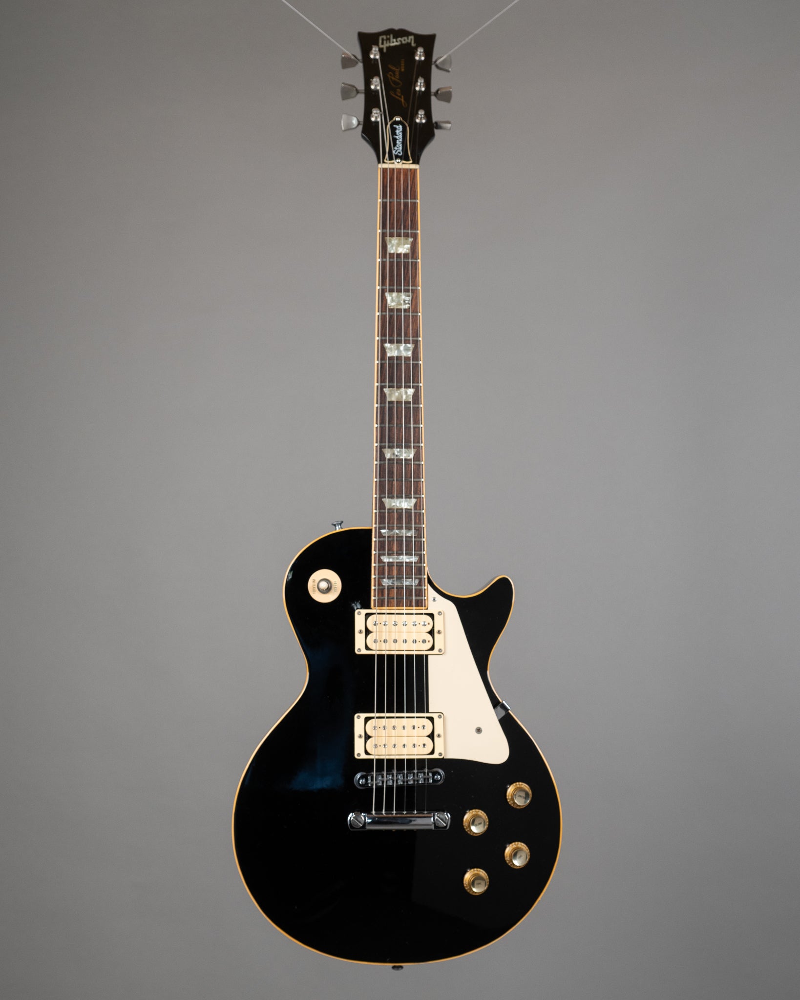 1977 Gibson Les Paul Standard (USA, Ebony, HSC)