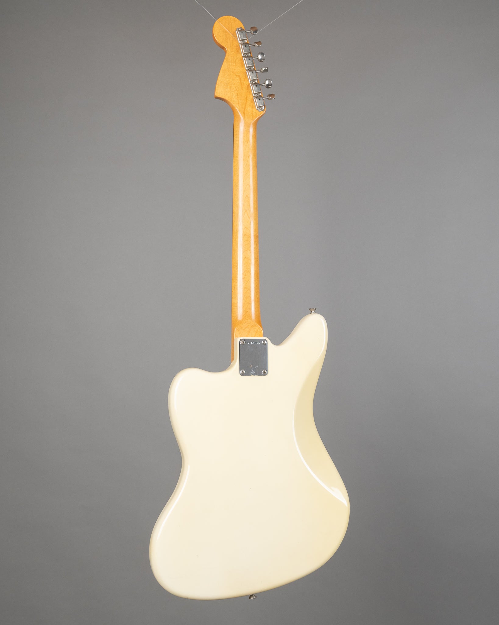 2005 Fender AVRI Vintage '62 Jaguar (USA, Olympic White, OHSC)