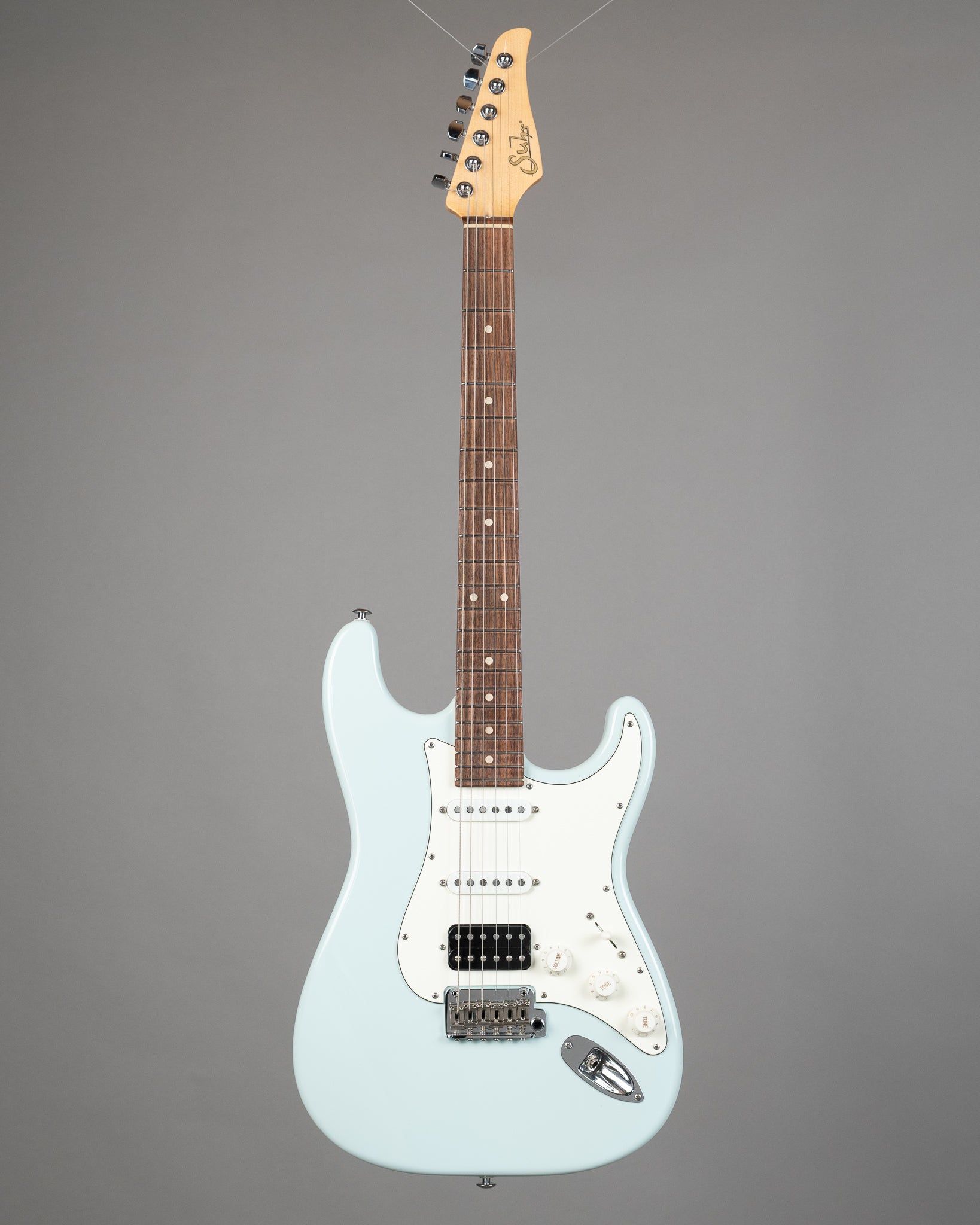 c2020s Suhr Classic S HSS (USA, Sonic Blue, OGB)